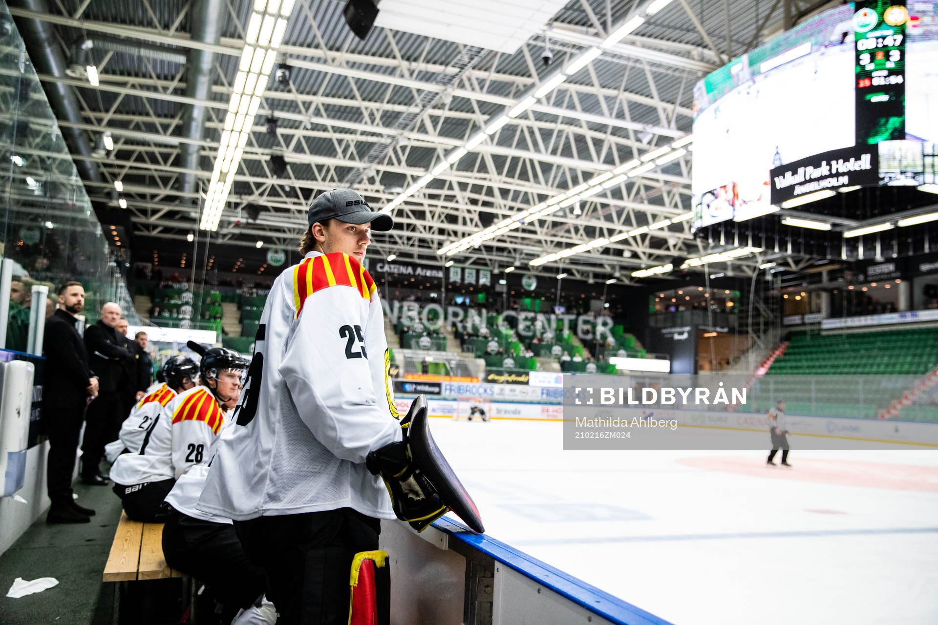 Brynäs målvakt Adam Matsson