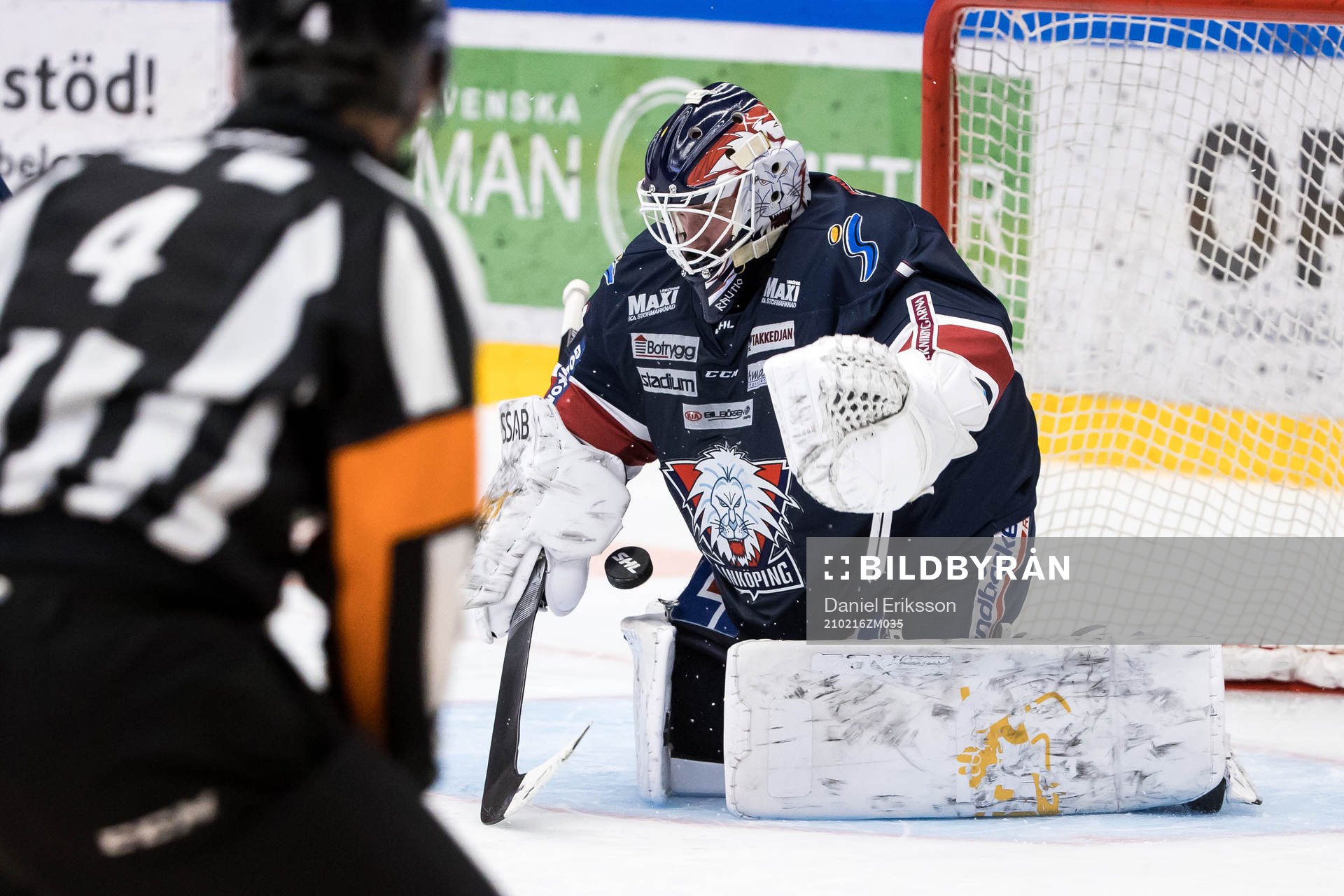 Linköpings målvakt David Rautio