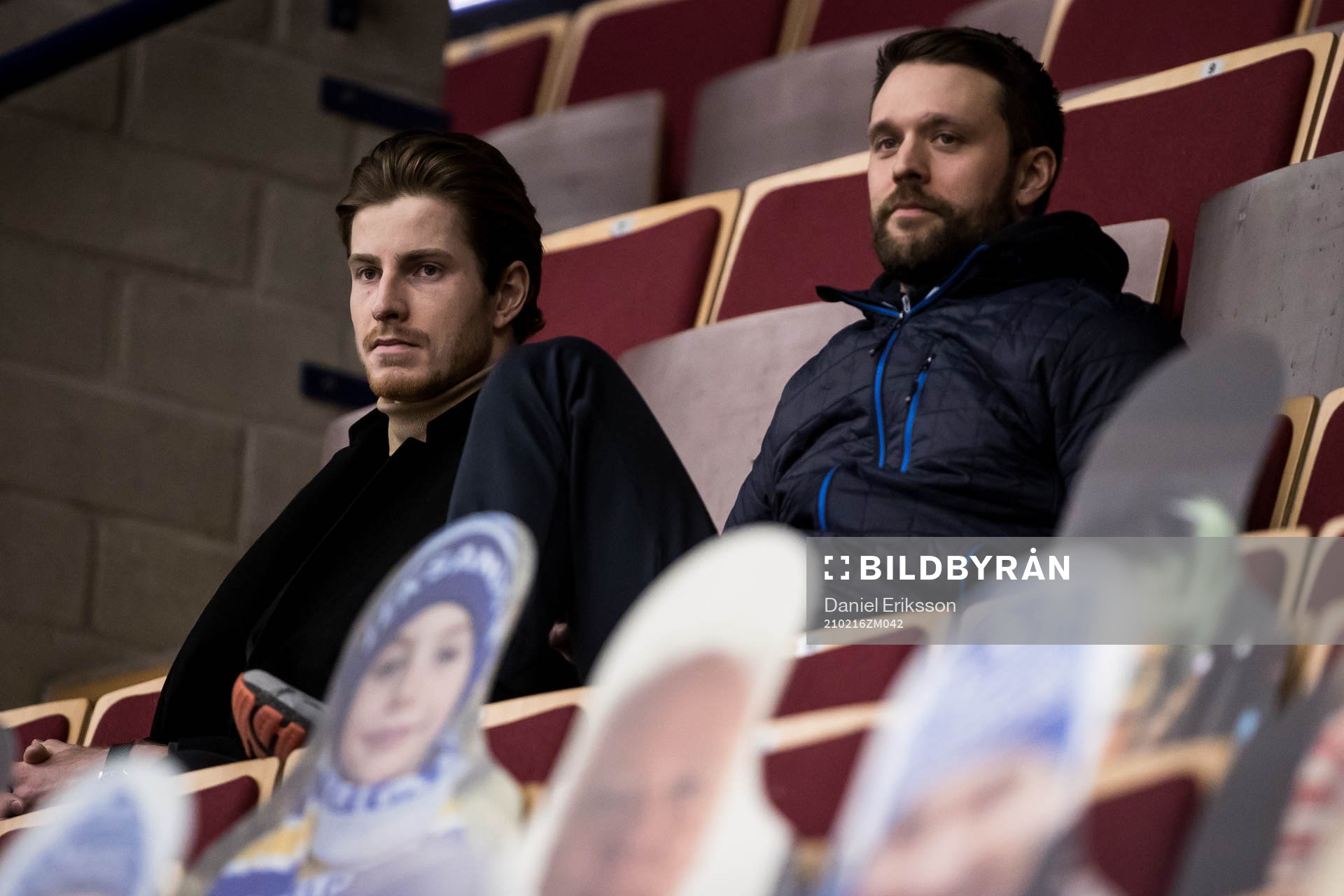 Leksands Peter Cehlarik och fystränare Jesper Gillerås