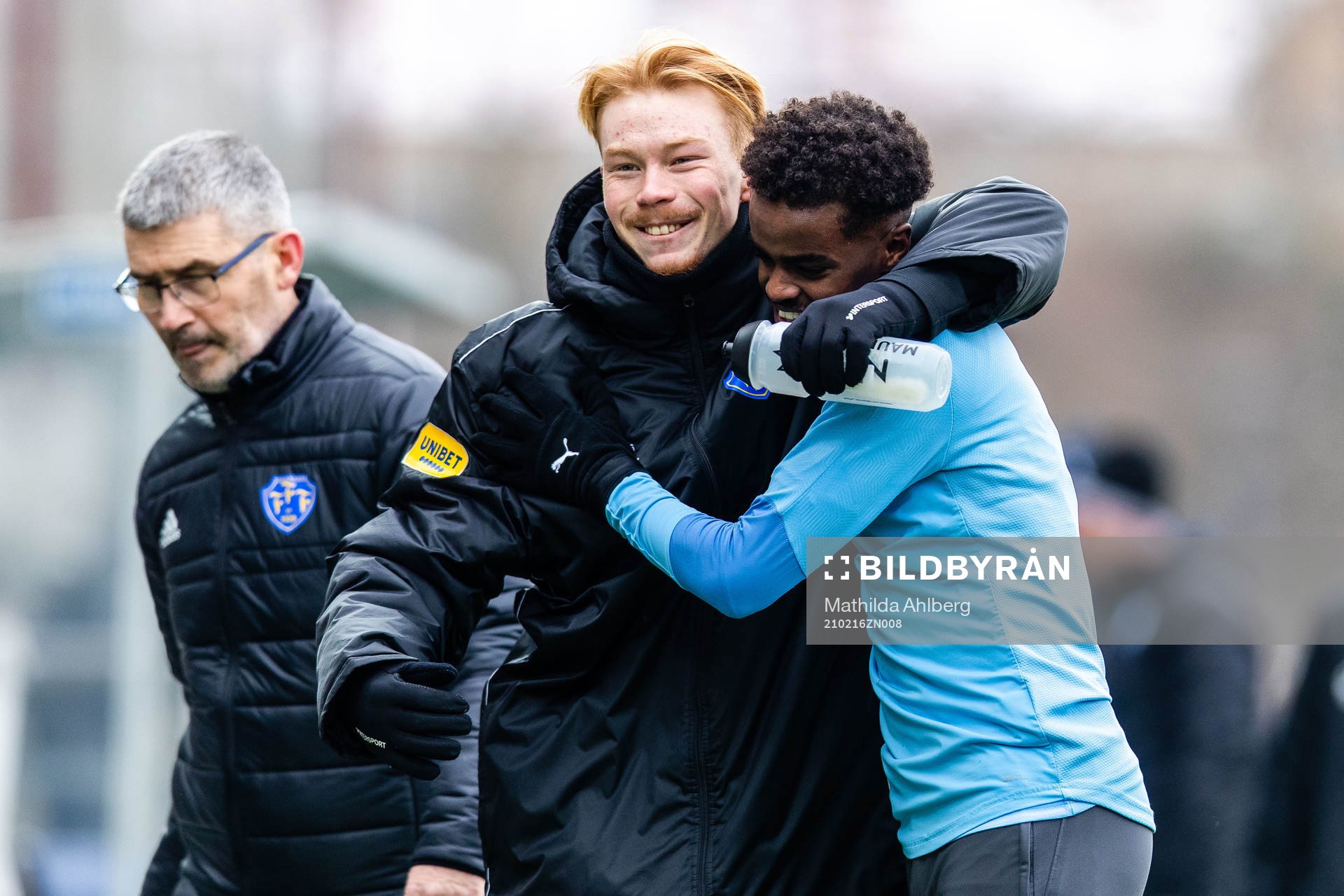Falkenbergs Linus Borgström och Malmö FFs Mubaarak Nuh