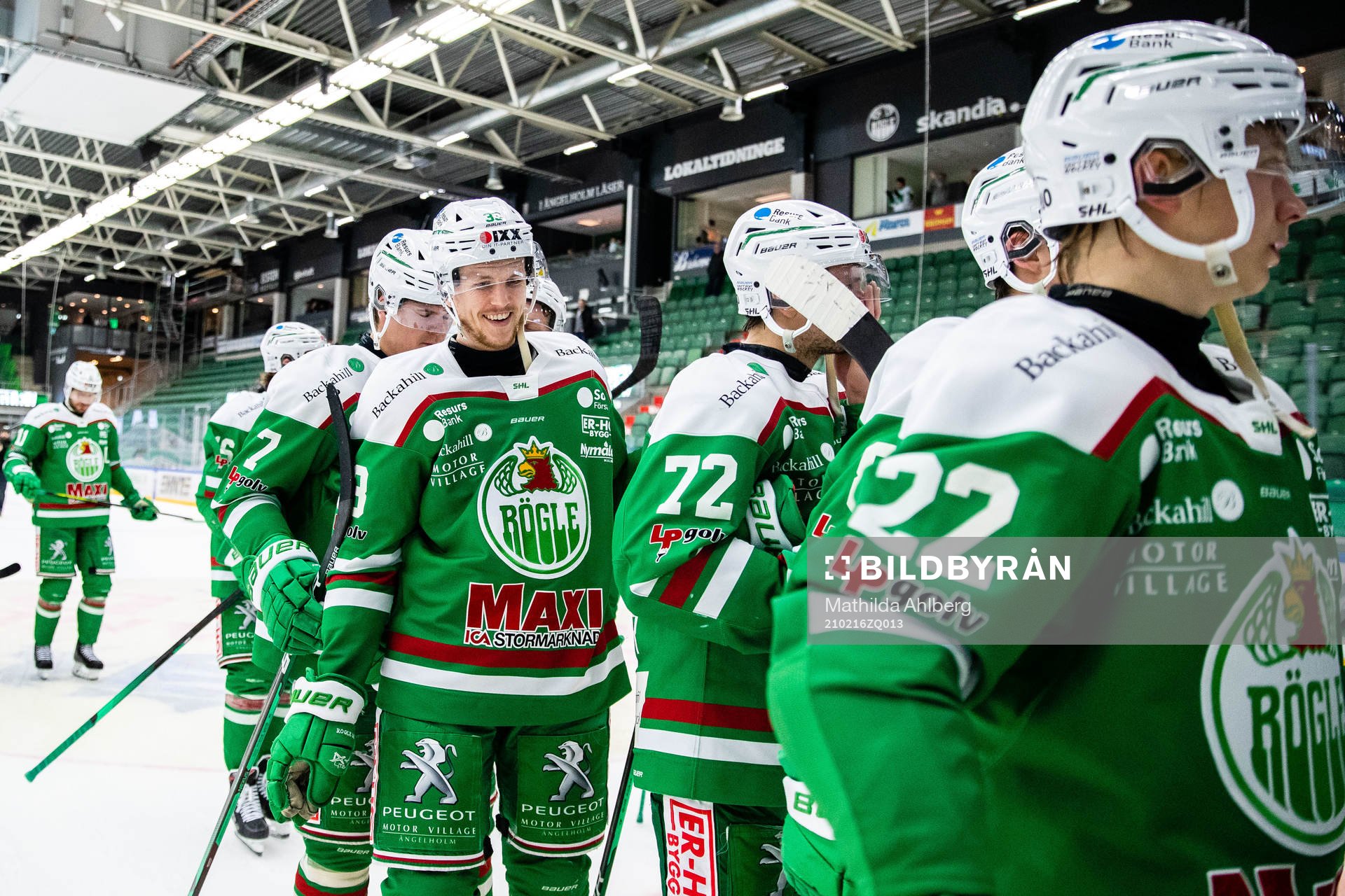 Rögles Niklas Hansson jublar