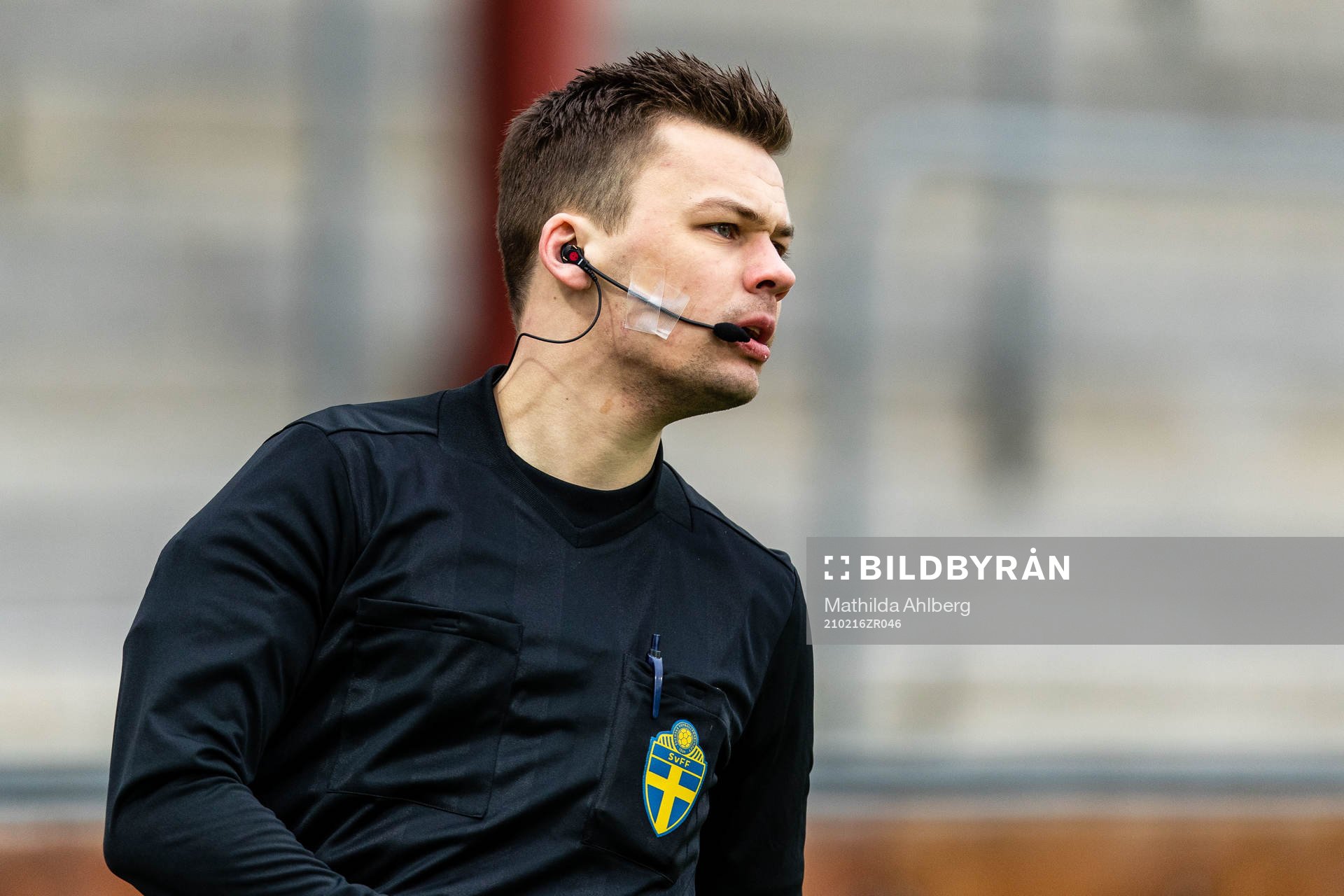 Assisterande domare Sebastian Robertsson