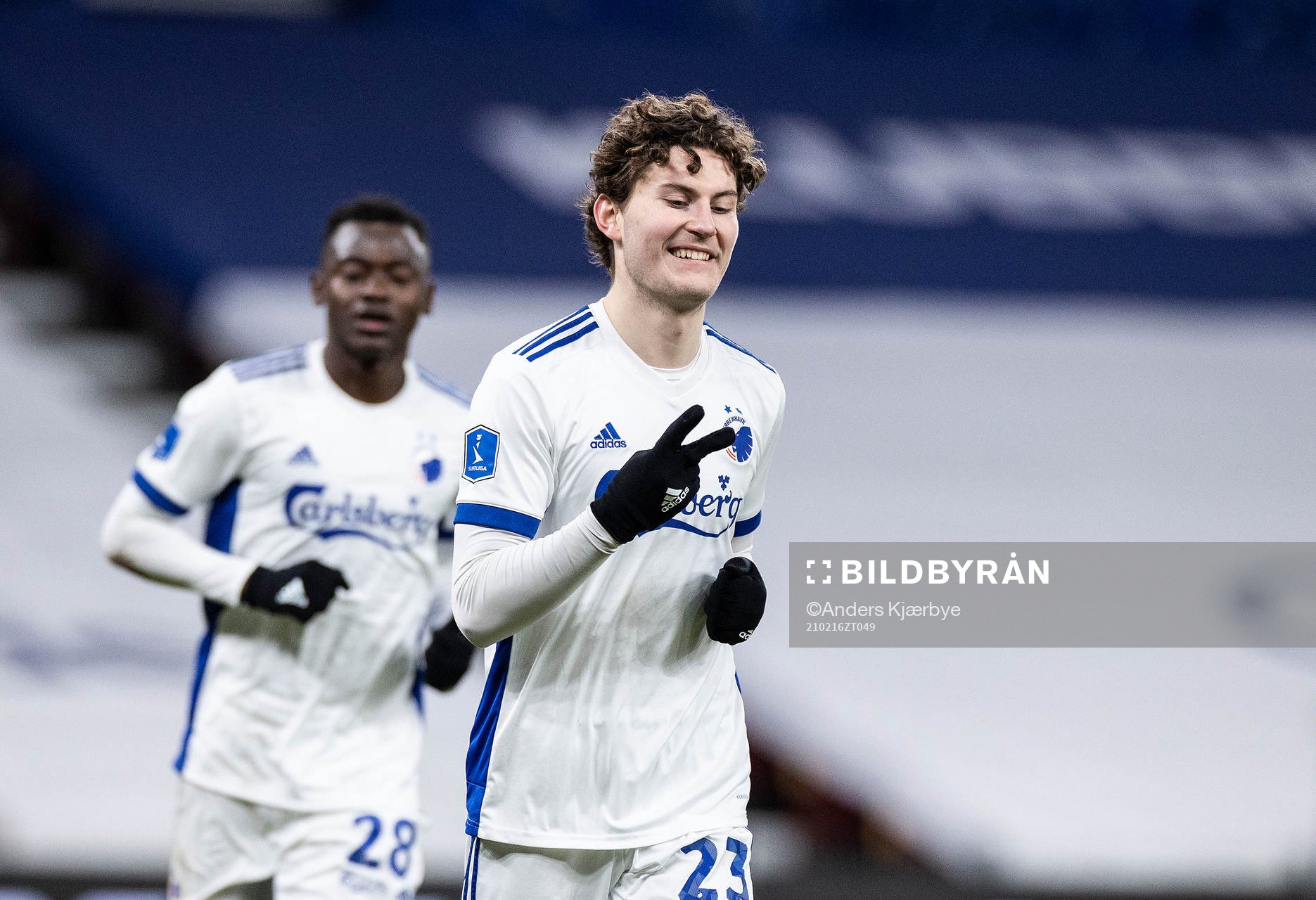 [DK=20210215: Jonas Wind (23), FC København, jubler