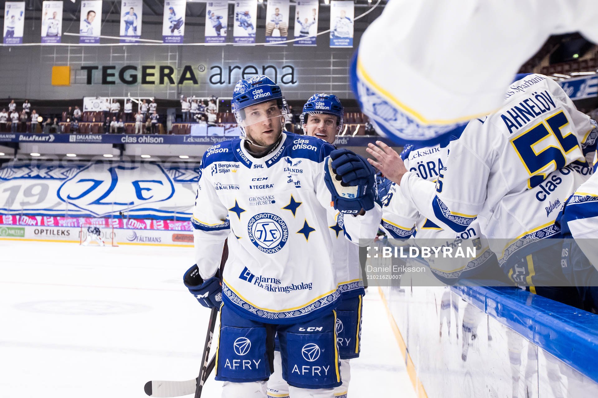Leksands Fredrik Forsberg jublar