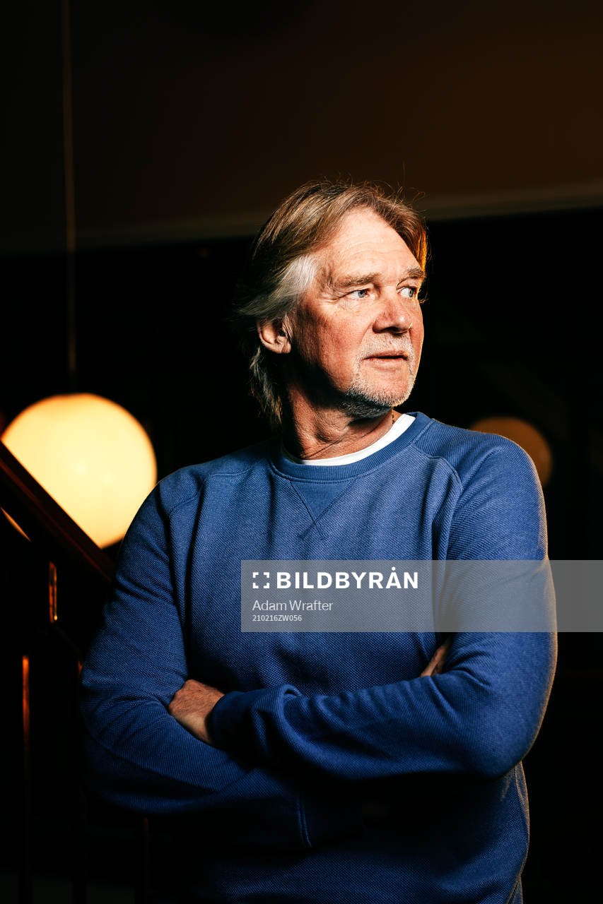 Glenn Strömberg poserar för ett porträtt den 16 februari 2021 i Stockholm. 