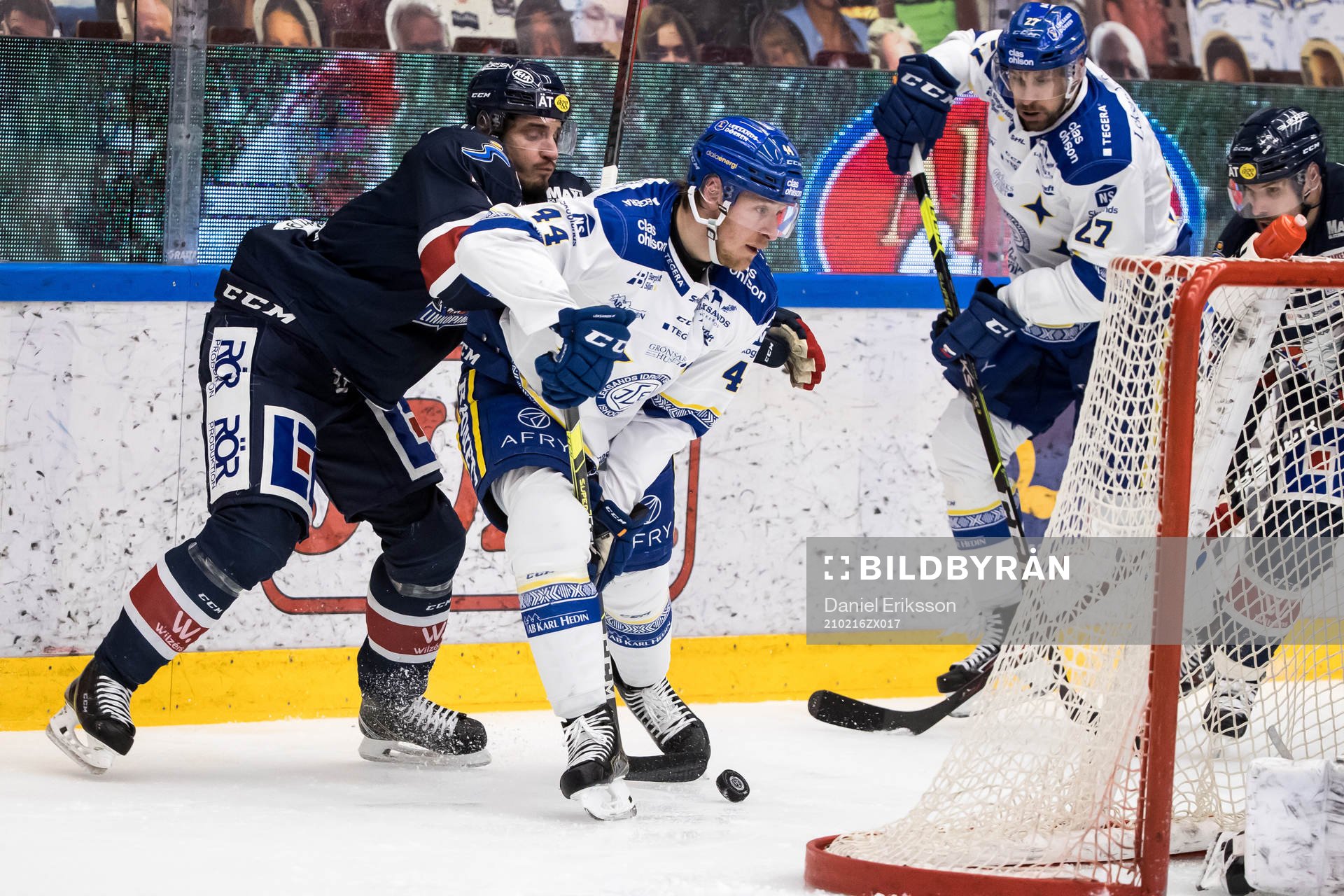 Leksands Carter Ashton och Linköpings Mattias Bäckman