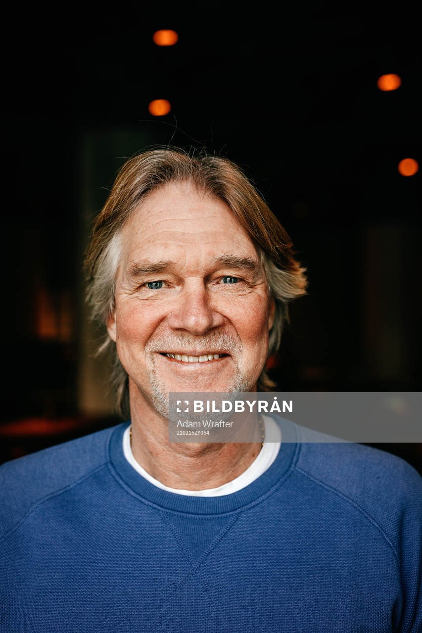 Glenn Strömberg poserar för ett porträtt den 16 februari 2021 i Stockholm. 