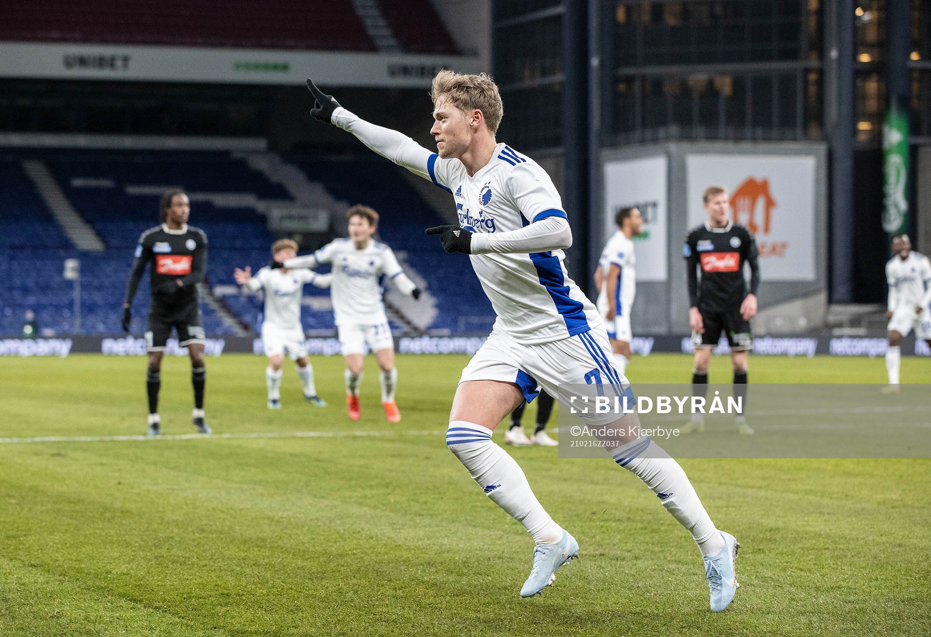 [DK=20210215: Viktor Fischer (7), FC København, jubler