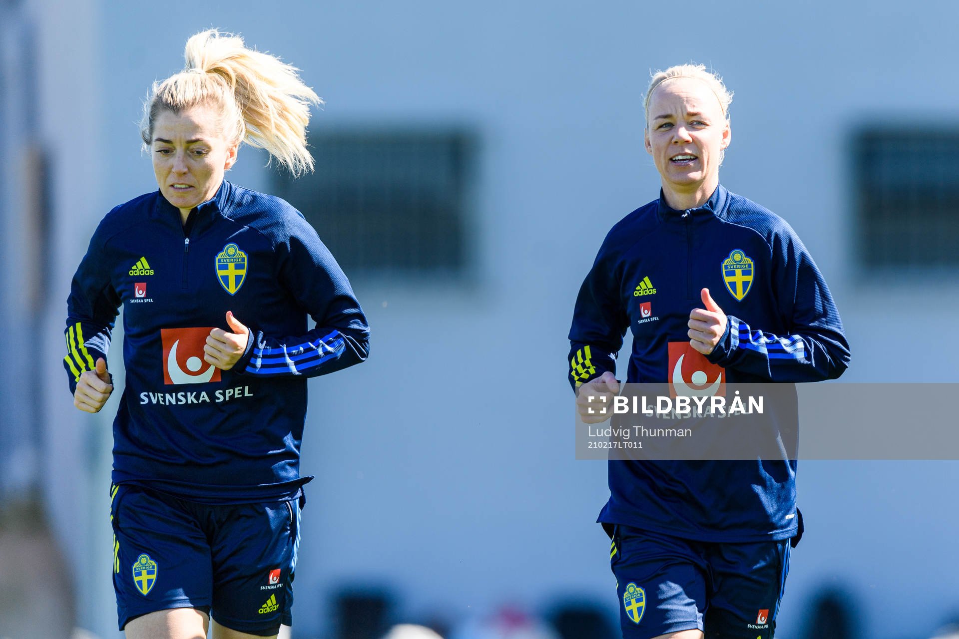 Linda Sembrant and Caroline Seger