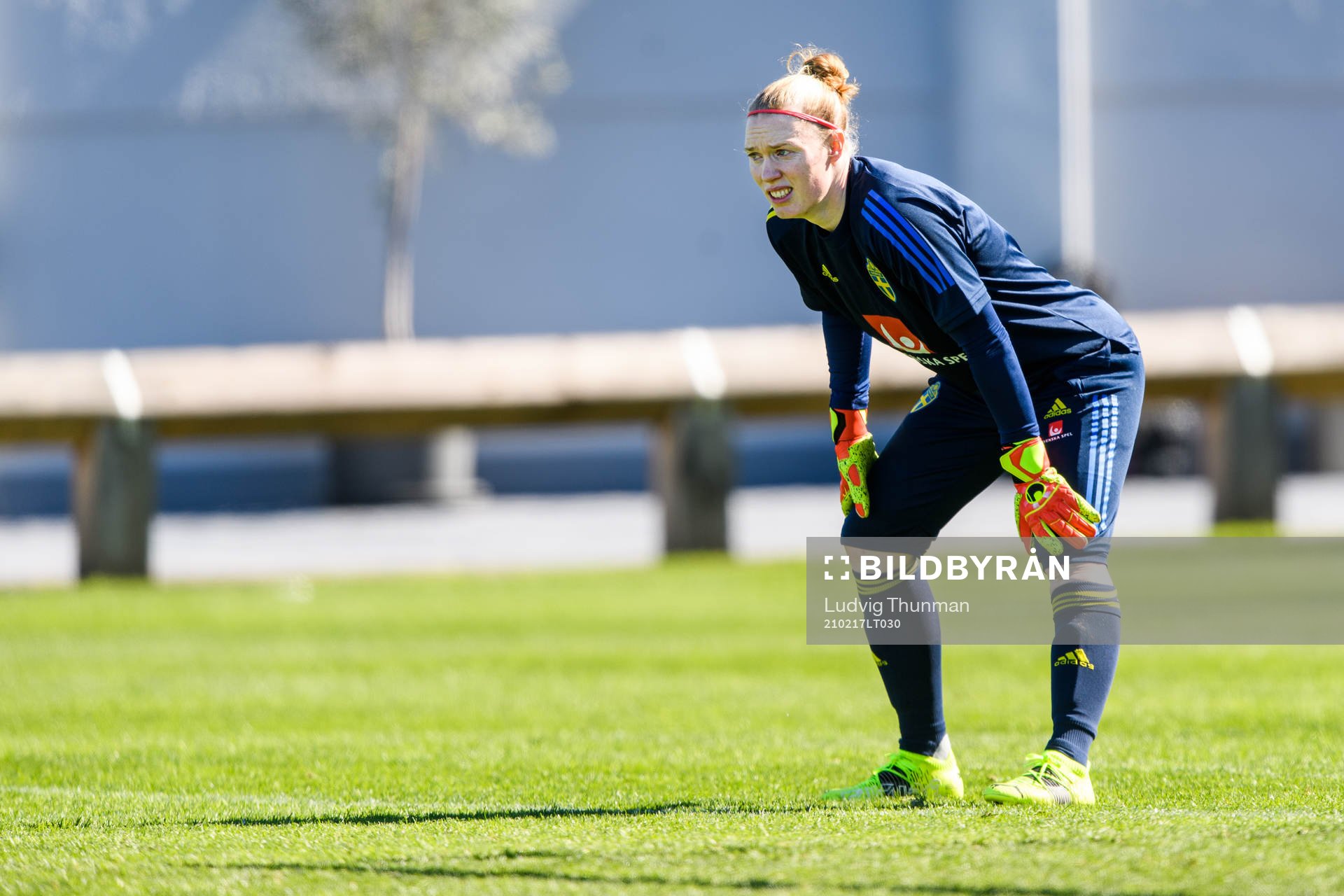 Goalkeeper Hedvig Lindahl