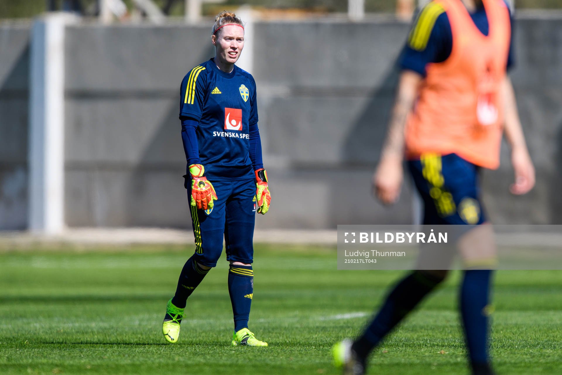 Goalkeeper Hedvig Lindahl