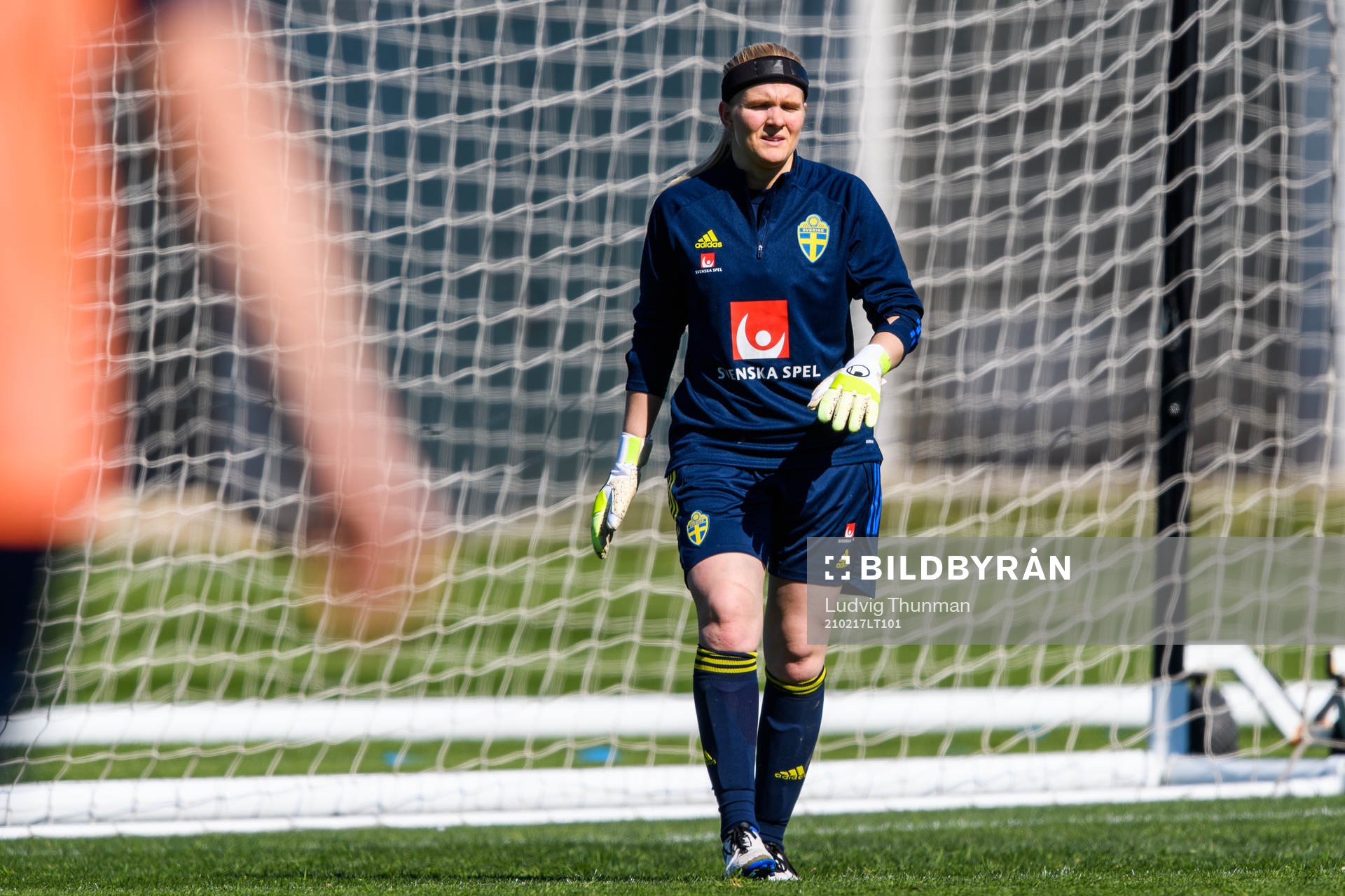 Goalkeeper Emma Holmgren