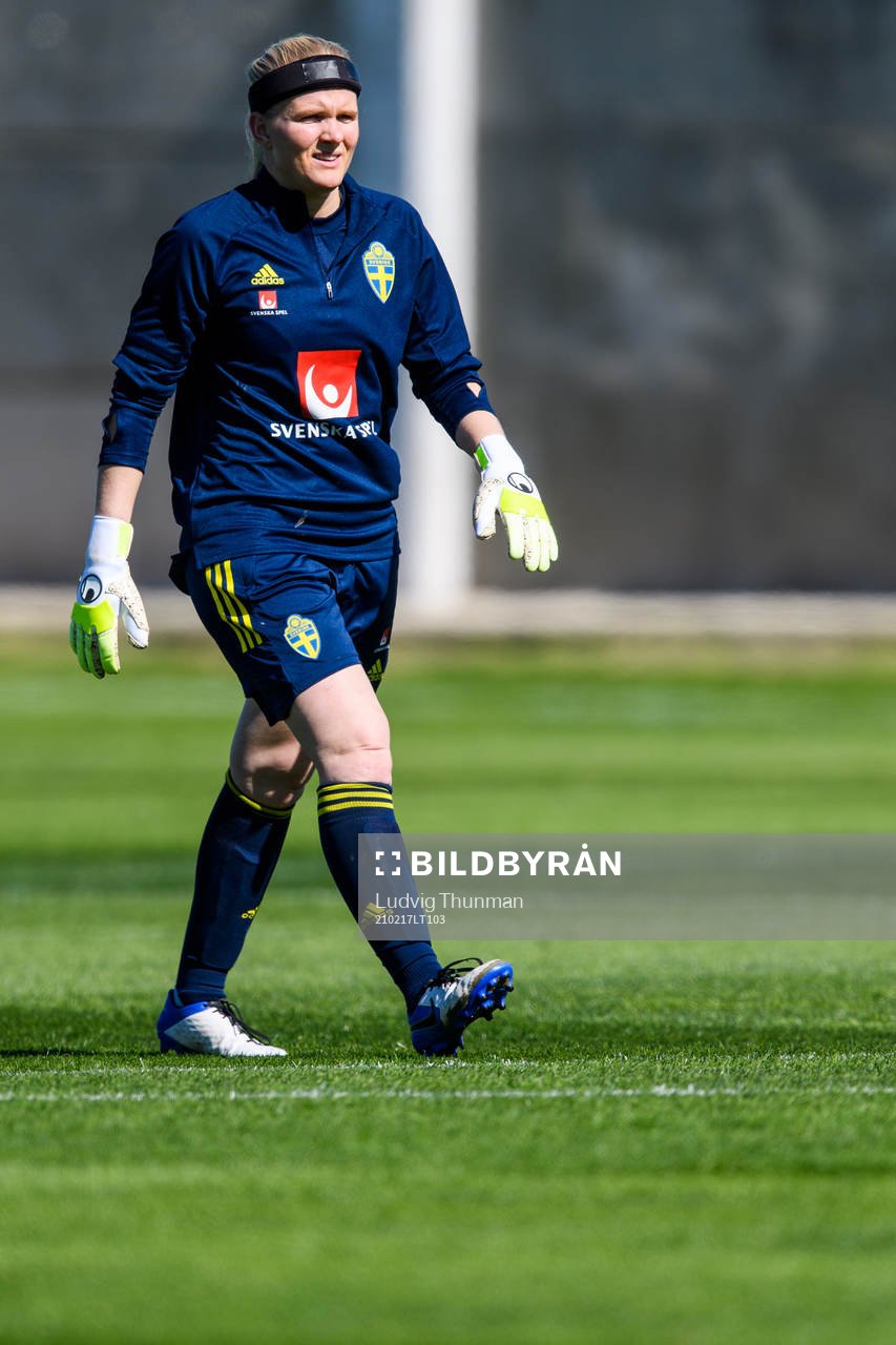 Goalkeeper Emma Holmgren