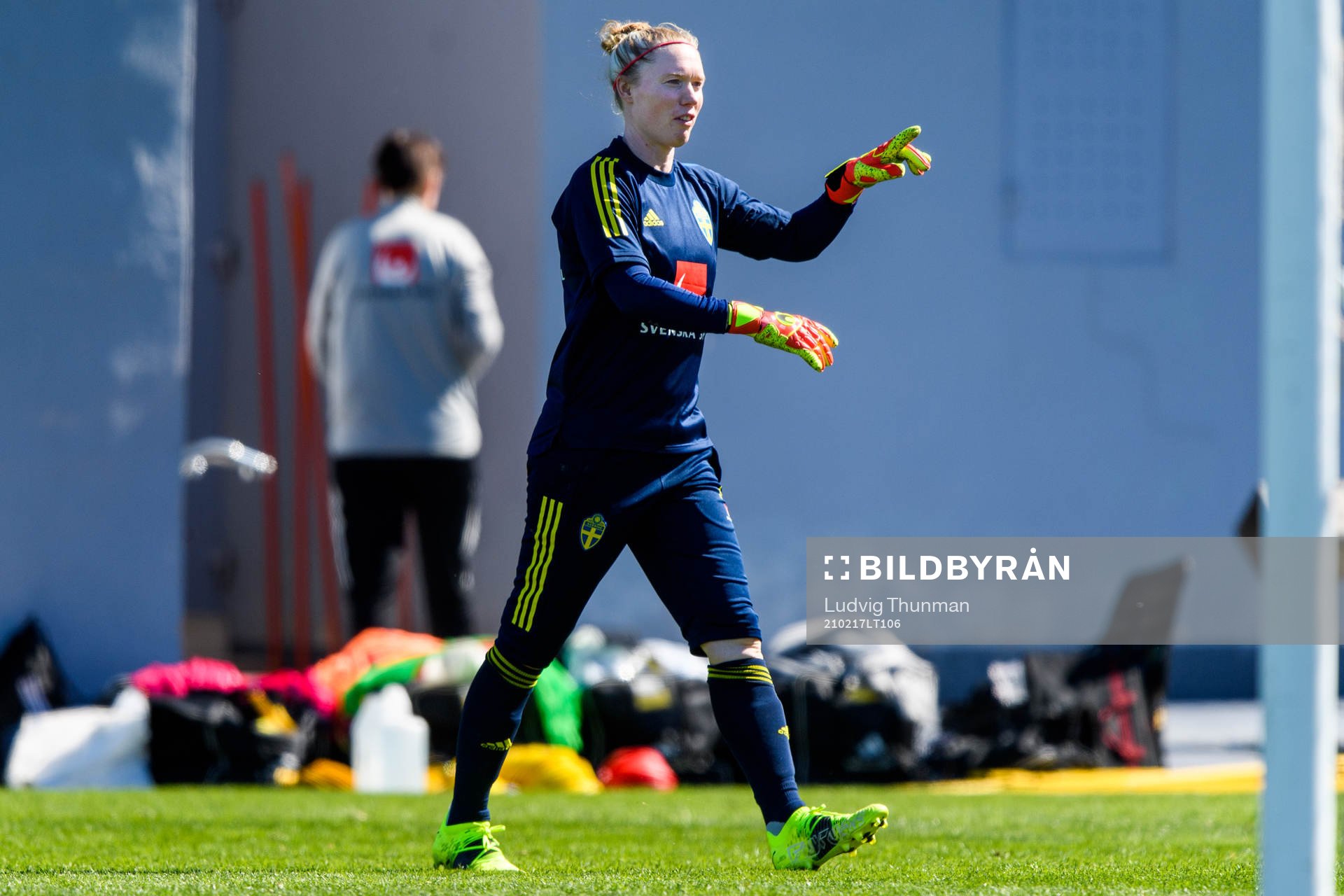 Goalkeeper Hedvig Lindahl