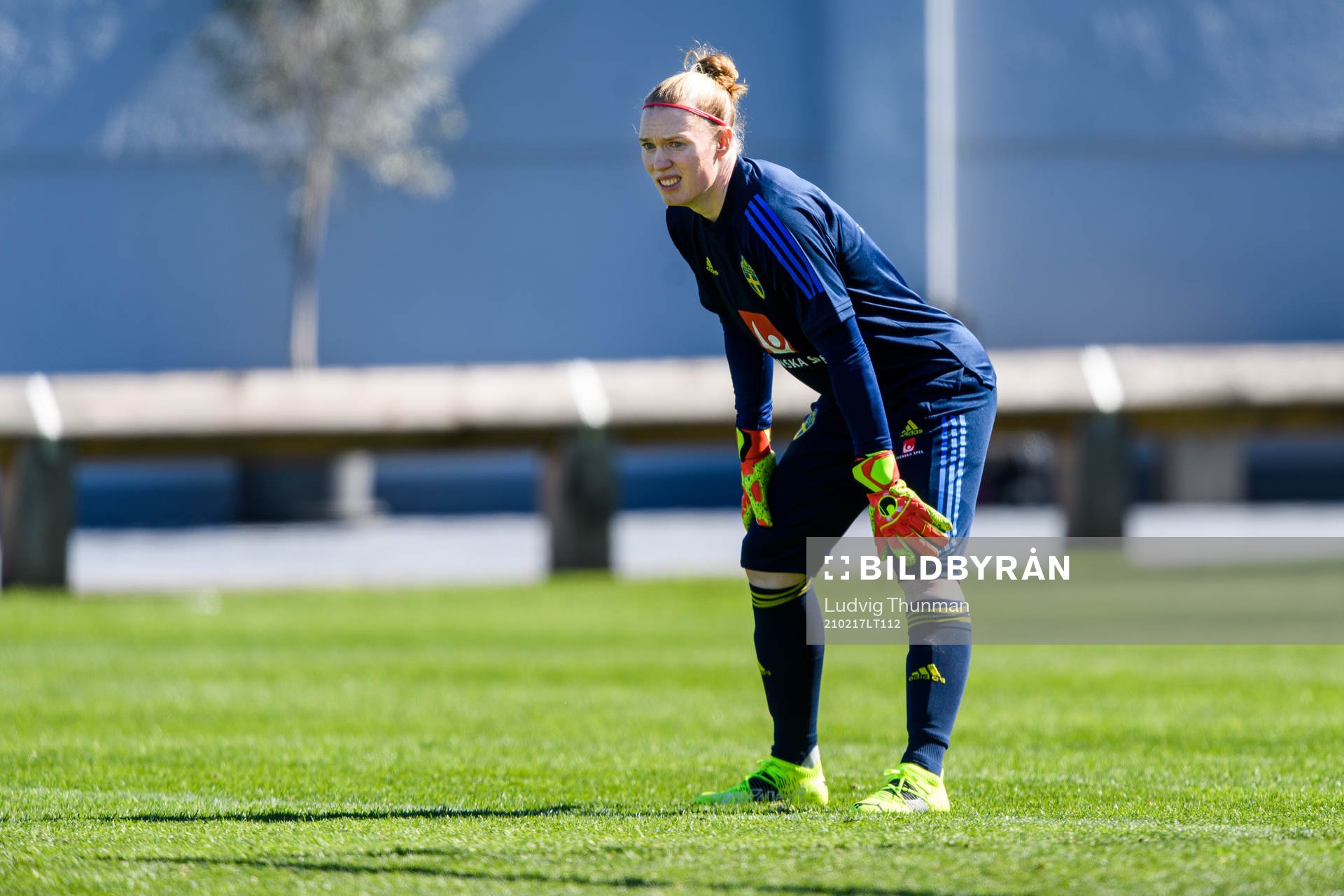 Goalkeeper Hedvig Lindahl
