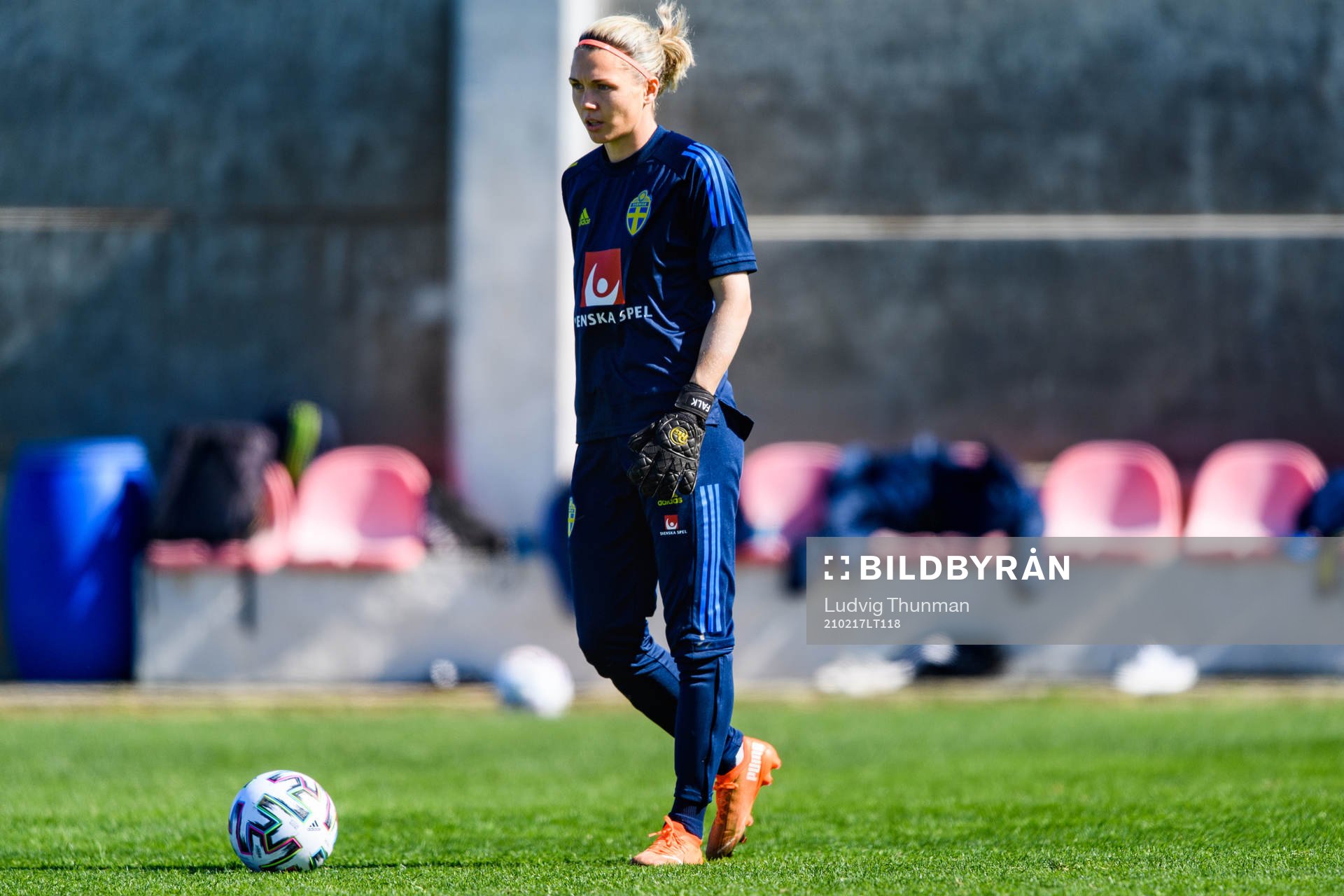 Goalkeeper Jennifer Falk