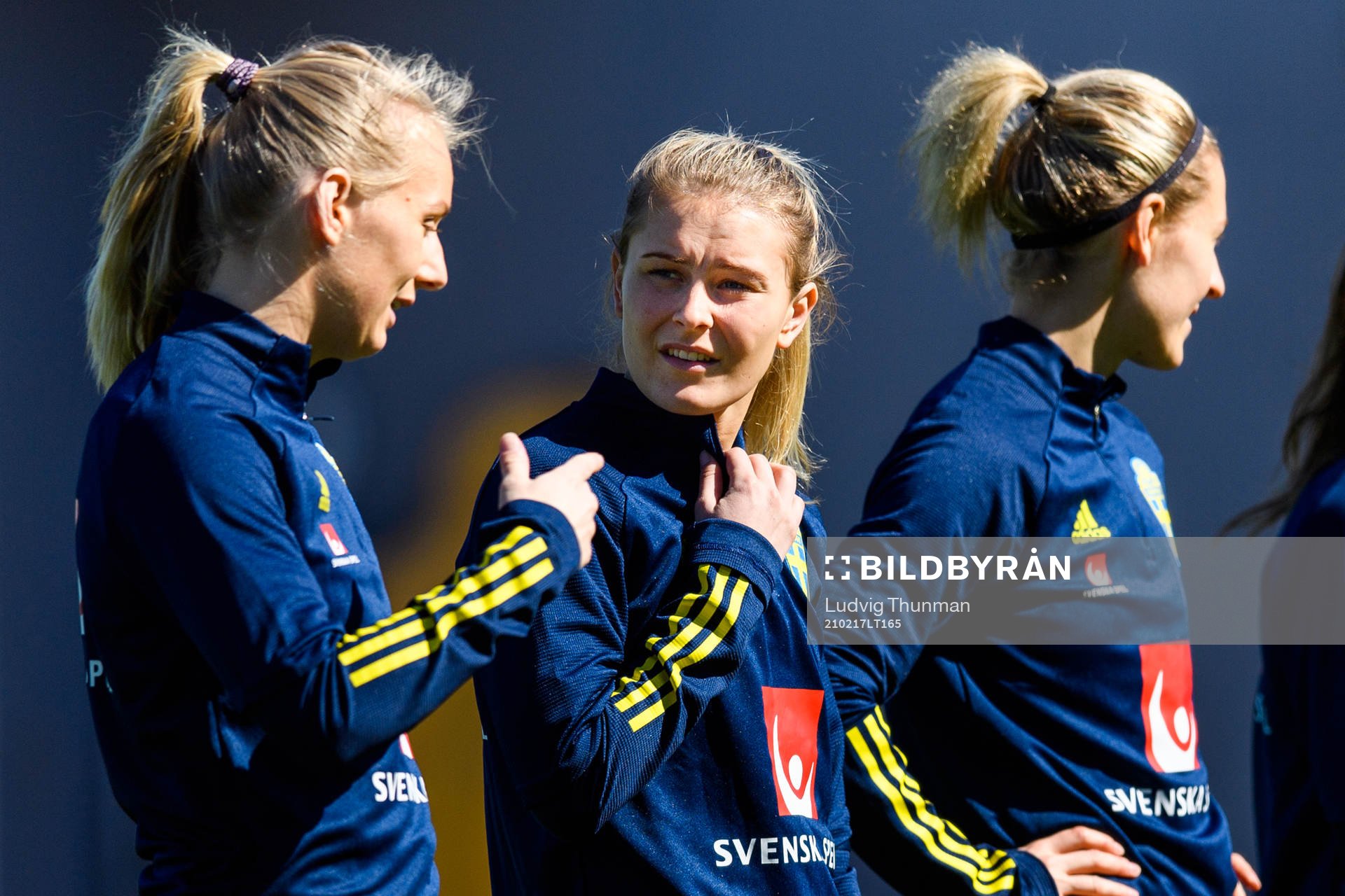 Stina Blackstenius and Amanda Nilden