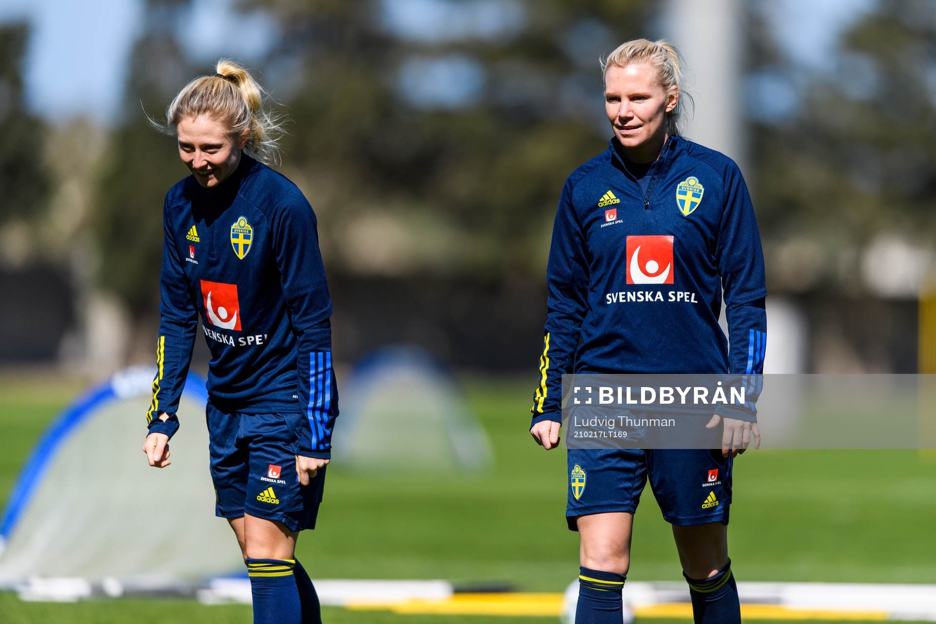 Rebecka Blomqvist and Josefine Rybrink