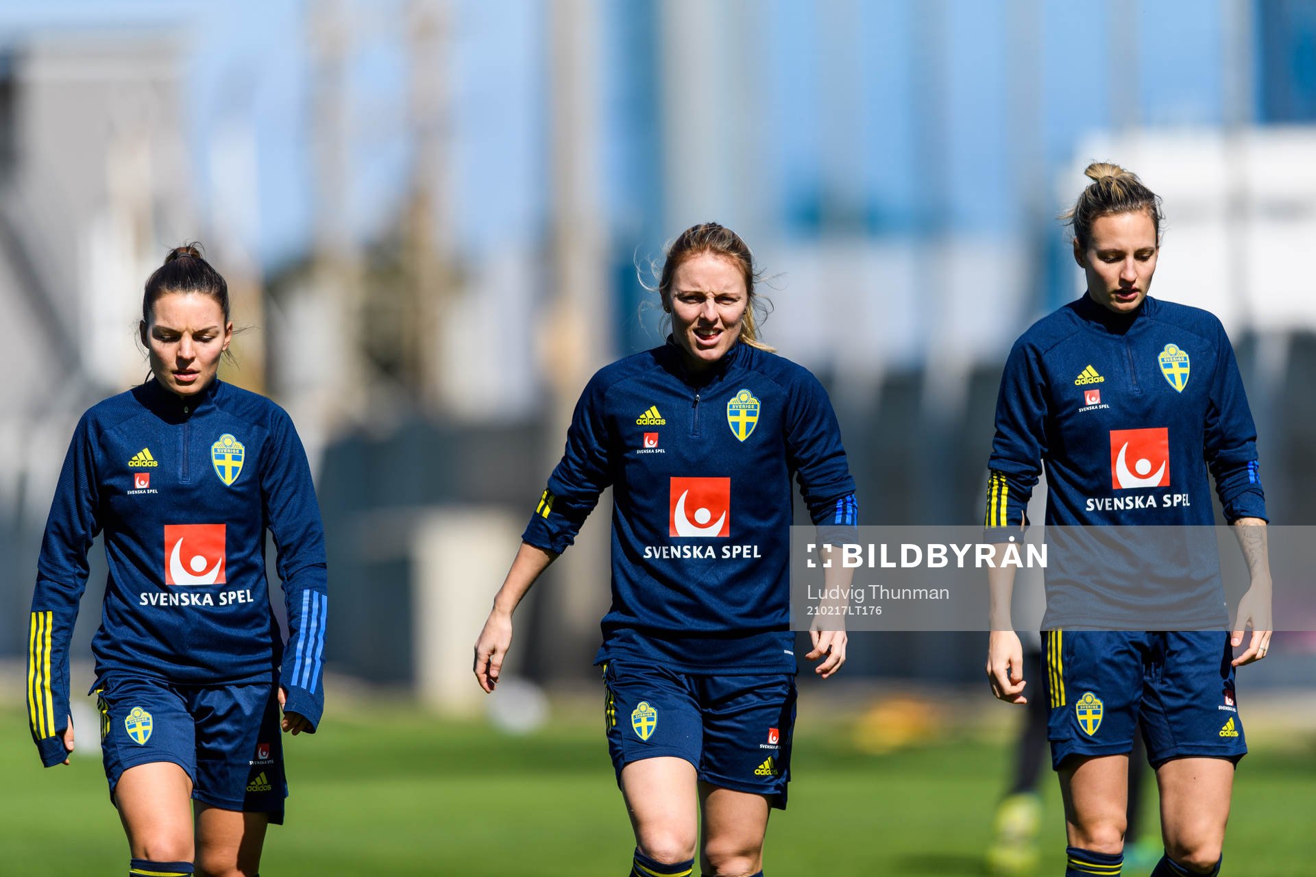 Johanna Rytting Kaneryd, Mimmi Larsson and Nathalie Björn