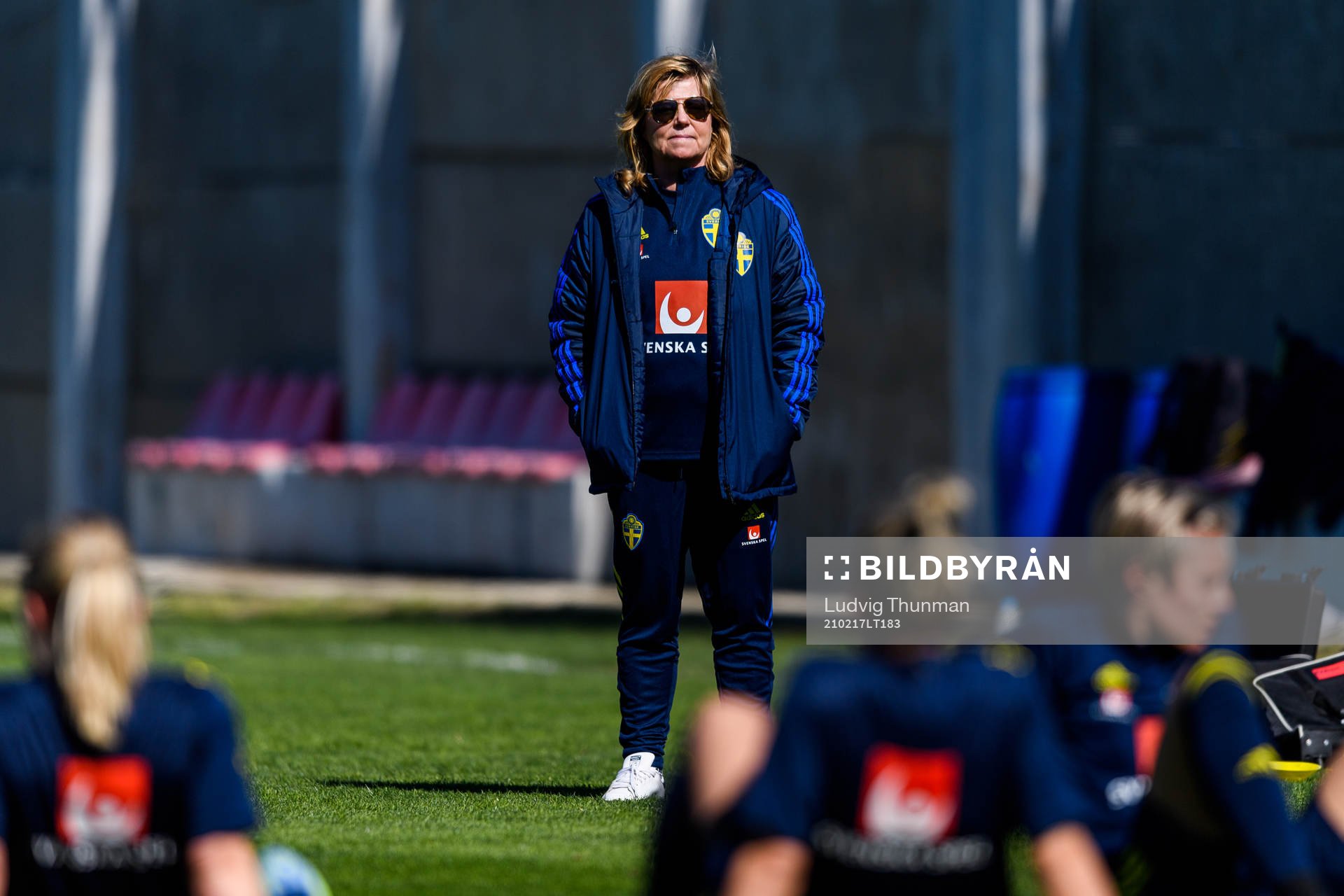 Marika Domanski Lyfors, team manager