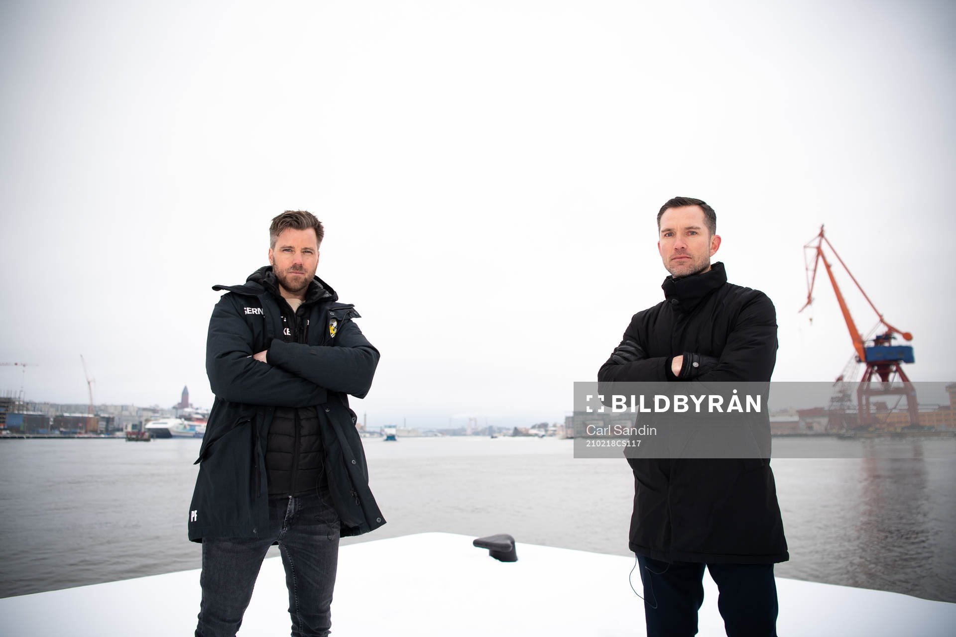 IFK Göteborgs sportchef Pontus Farnerud och Häckens