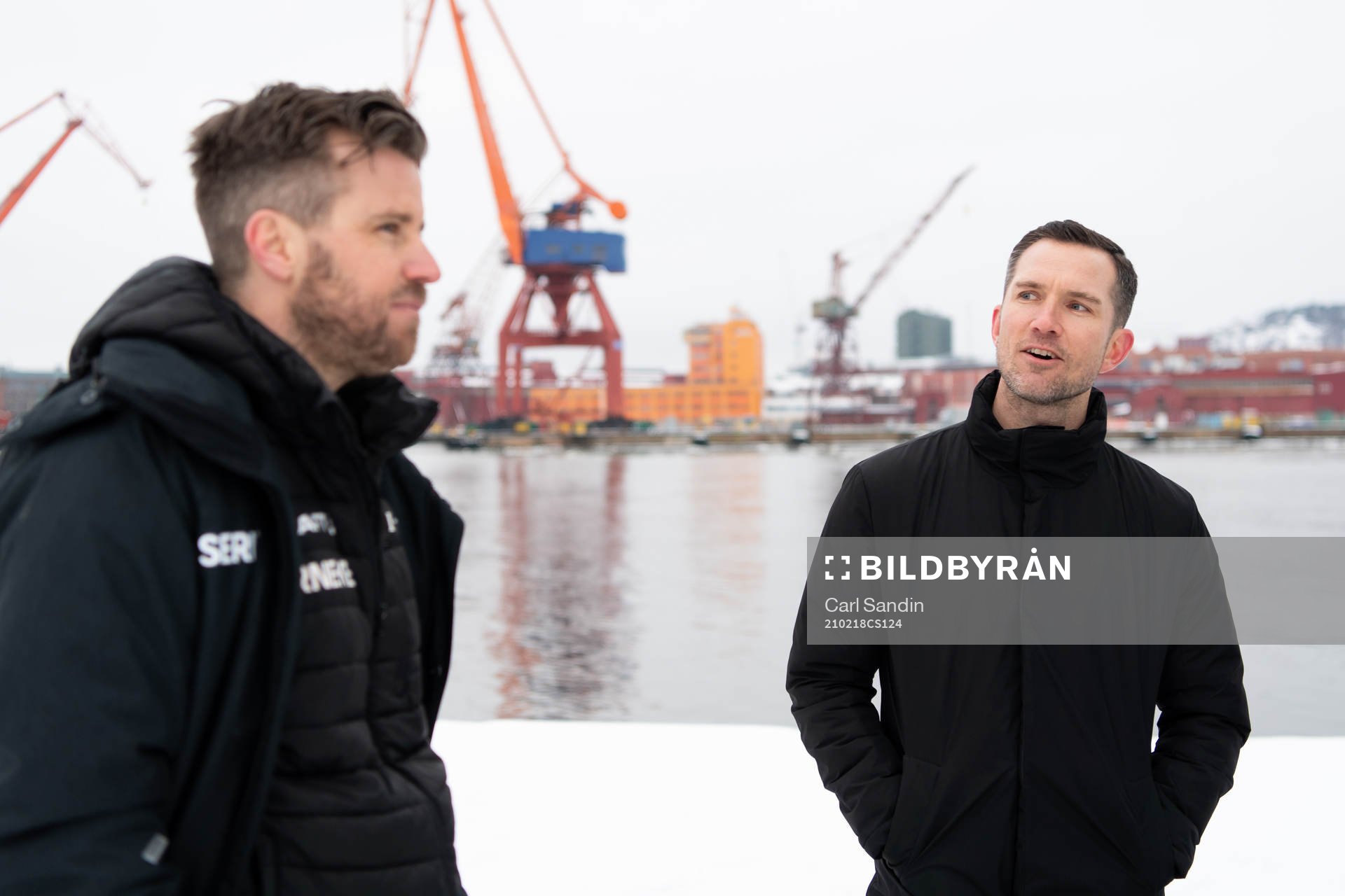IFK Göteborgs sportchef Pontus Farnerud och Häckens