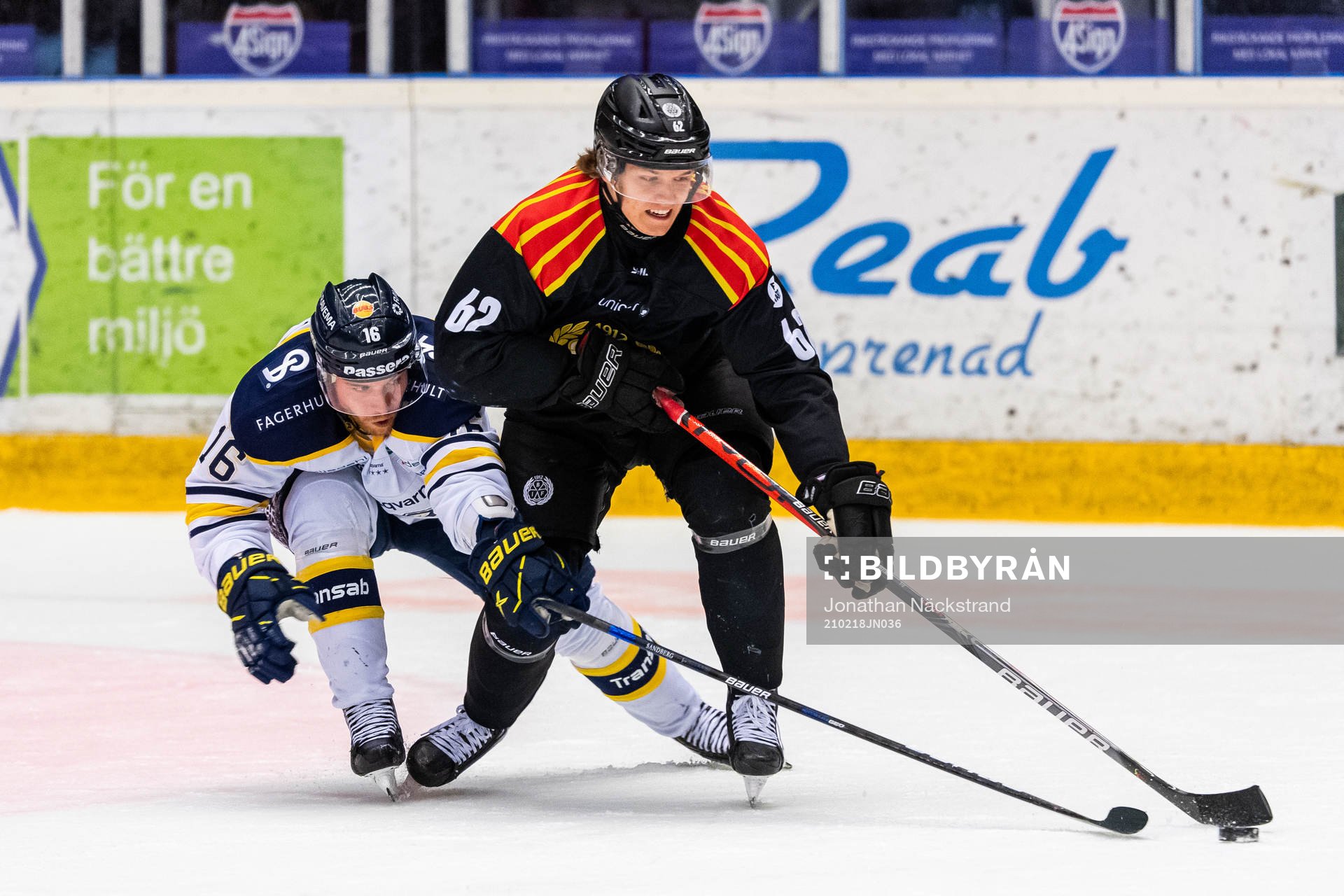 s Filip Sandberg och Brynäs Tom Hedberg
