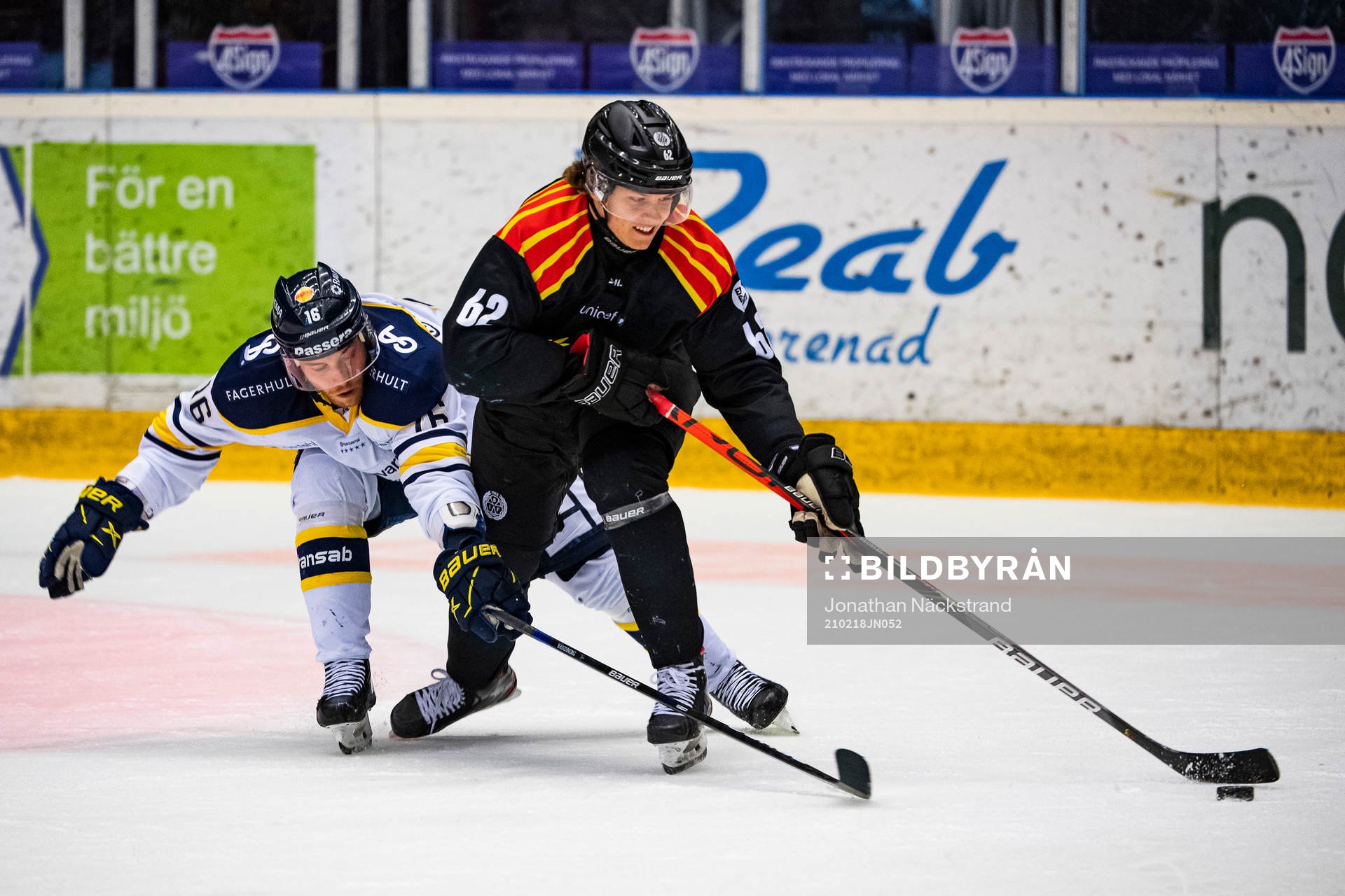 s Filip Sandberg och Brynäs Tom Hedberg