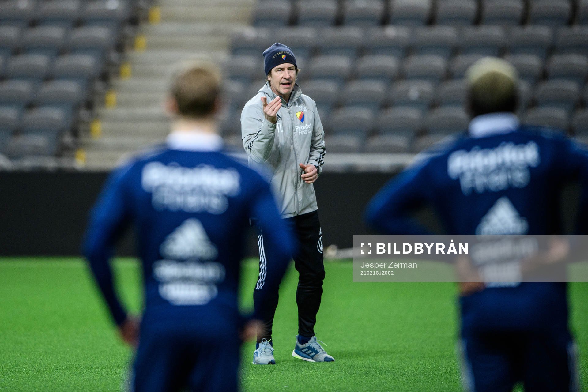 Djurgårdens tränare Thomas Lagerlöf
