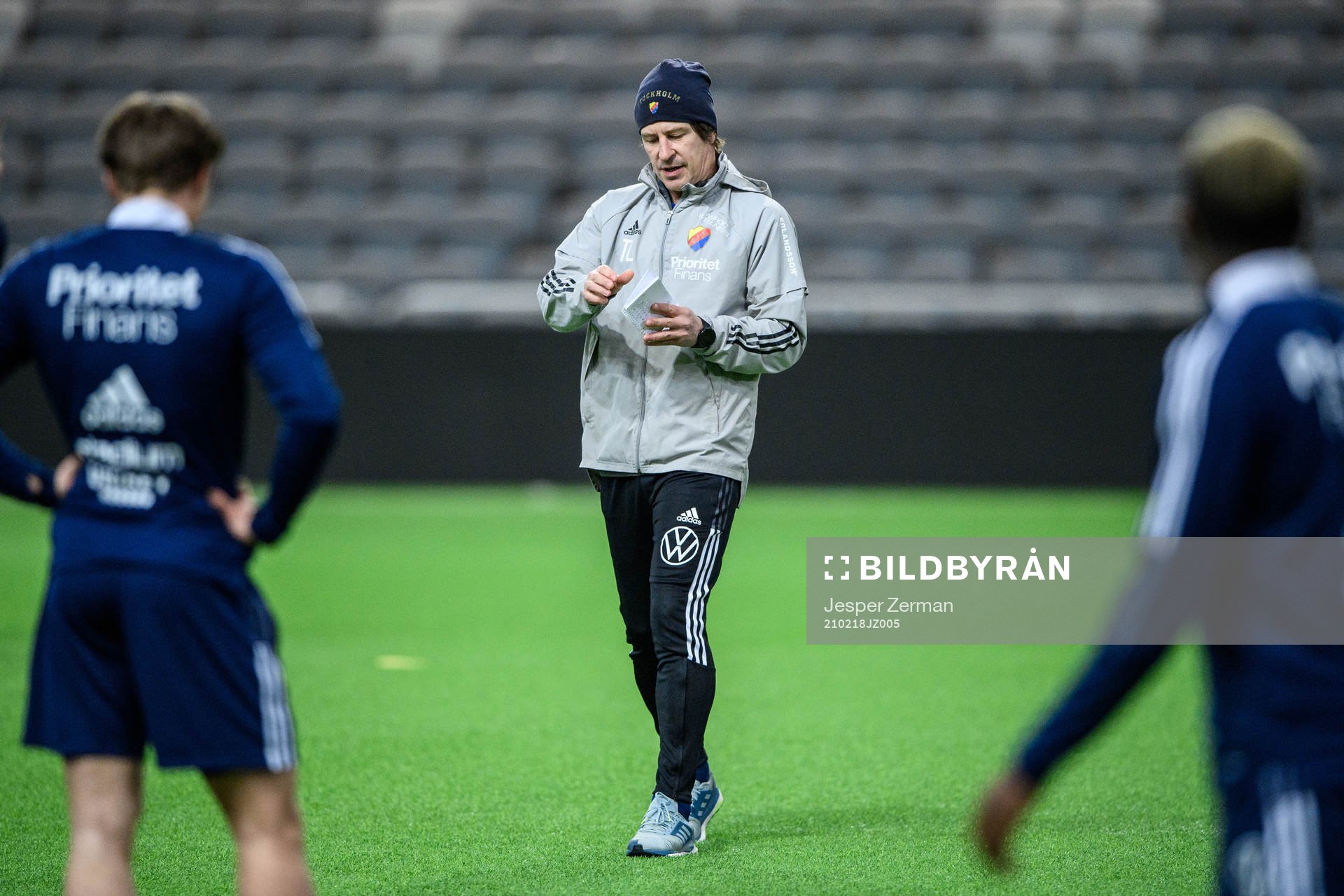 Djurgårdens tränare Thomas Lagerlöf