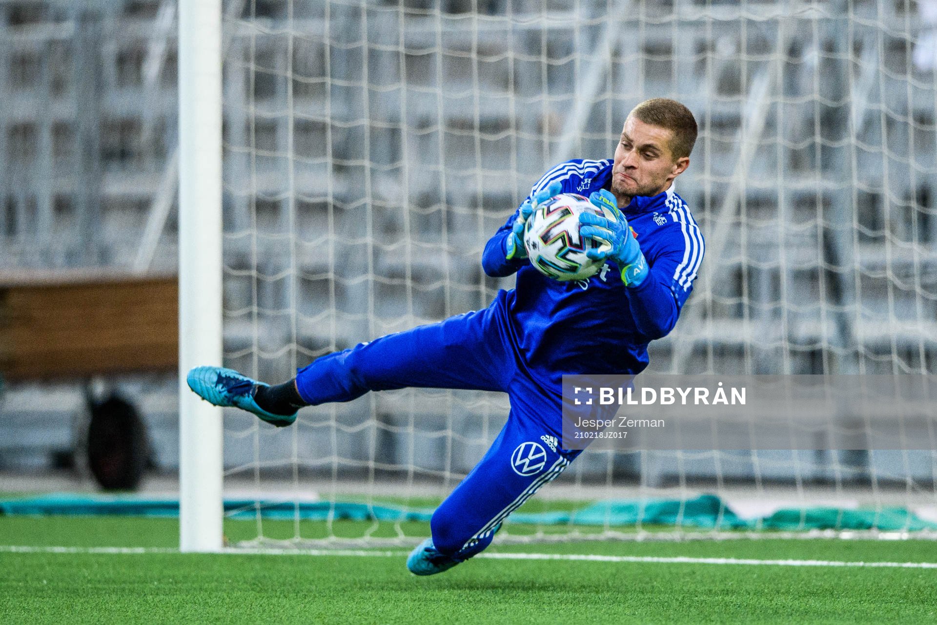 Djurgårdens målvakt Aleksandr Vasyutin