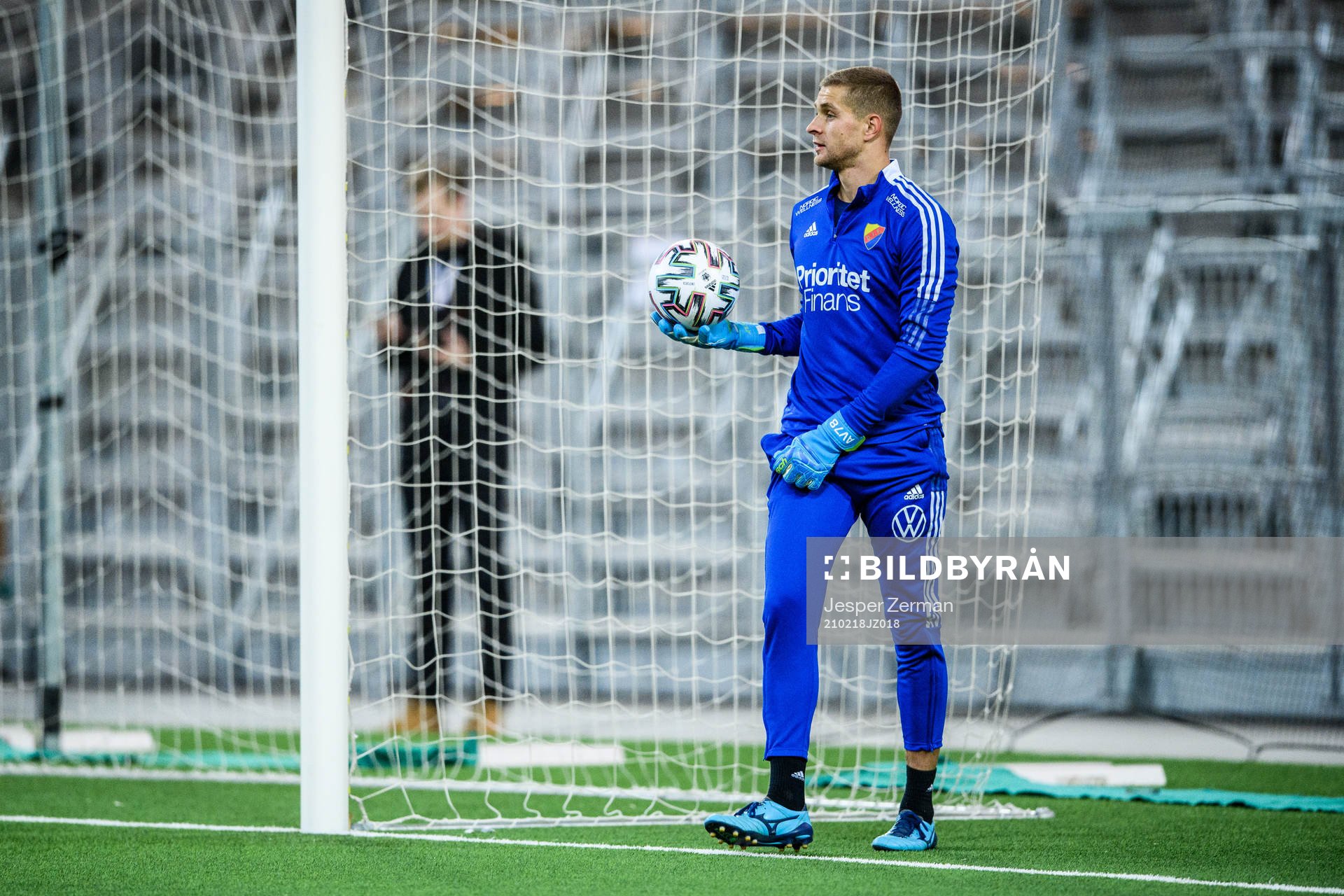 Djurgårdens målvakt Aleksandr Vasyutin