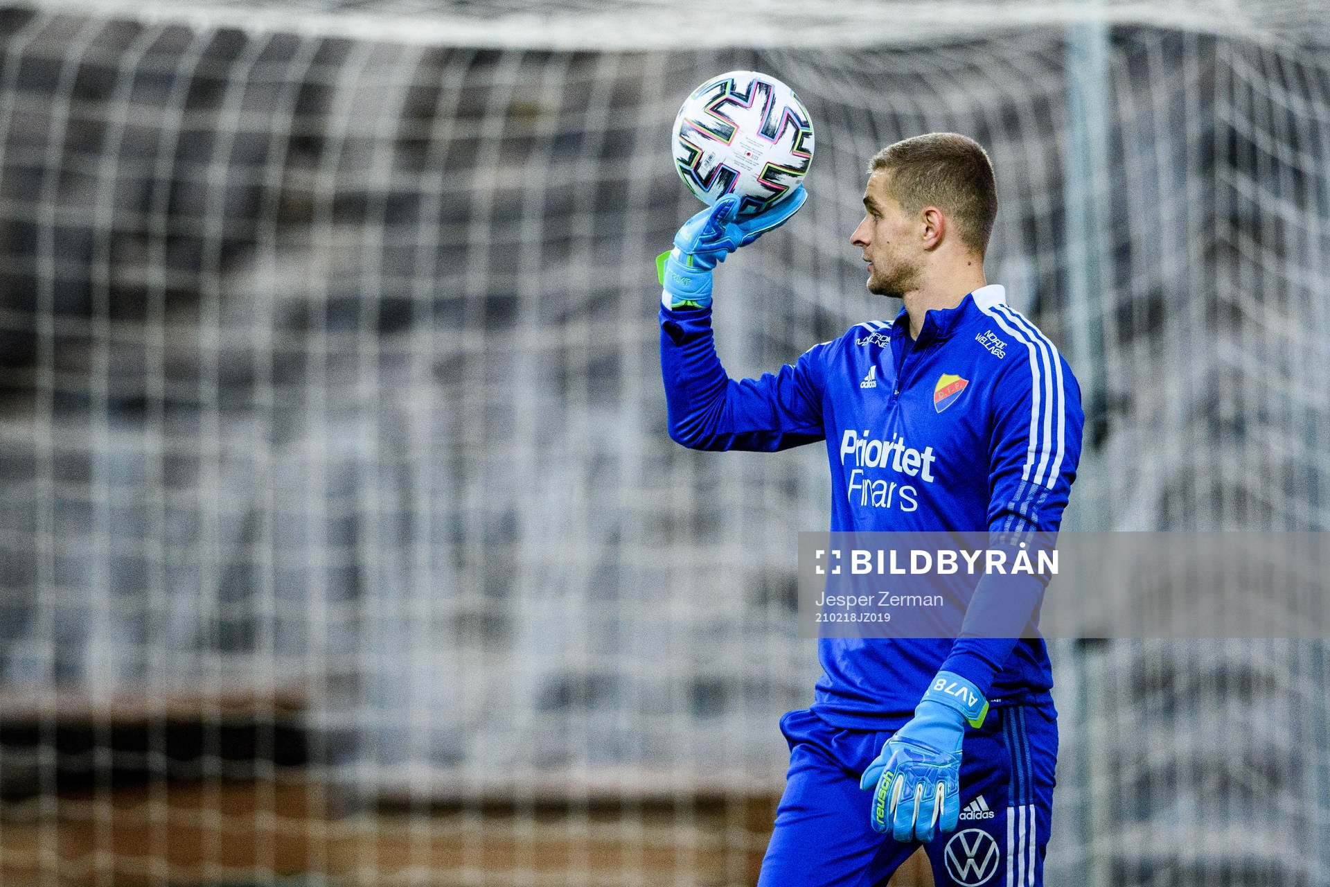 Djurgårdens målvakt Aleksandr Vasyutin