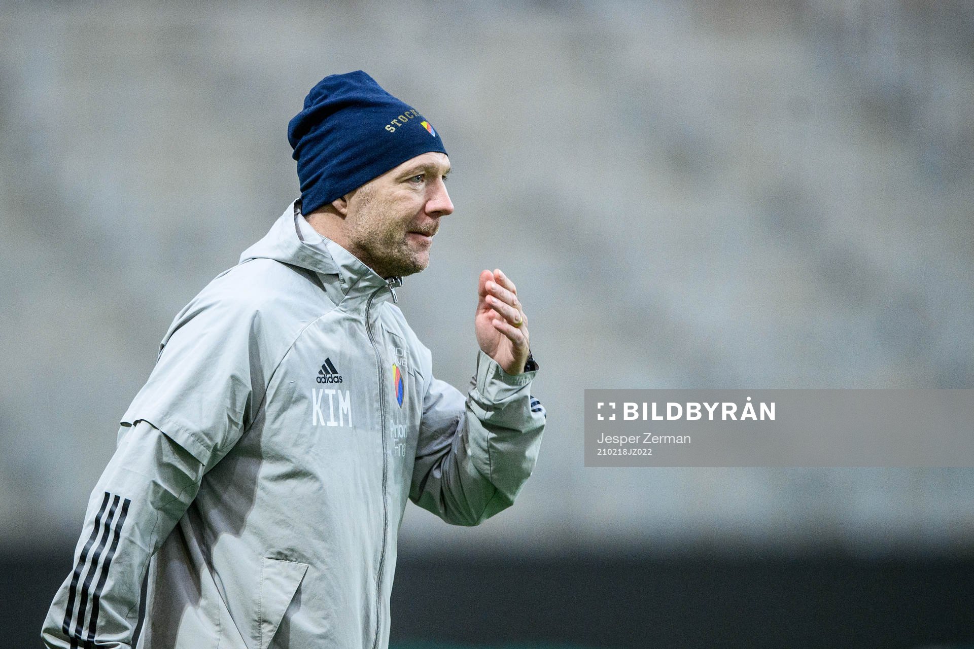 Djurgårdens tränare Kim Bergstrand