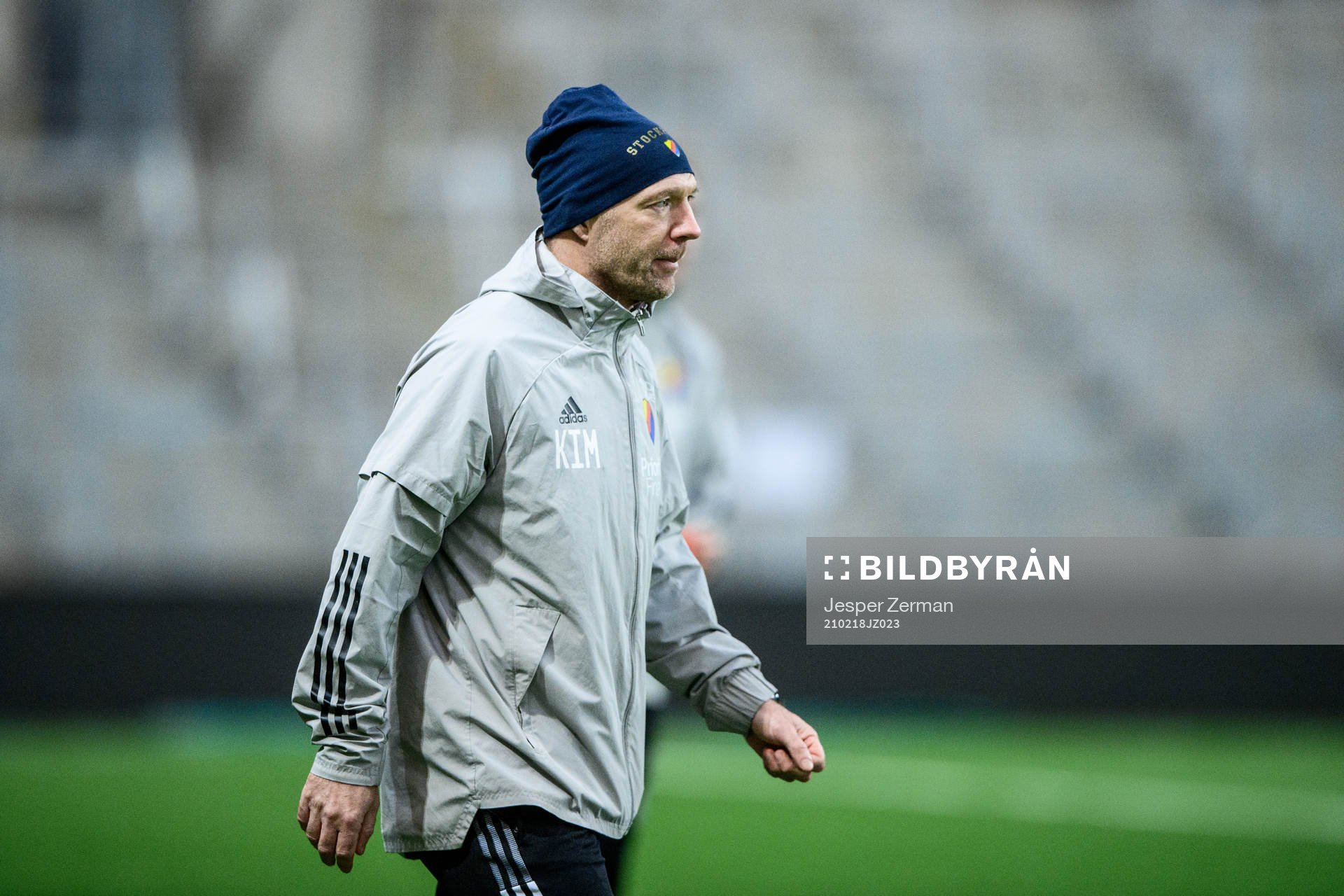 Djurgårdens tränare Kim Bergstrand