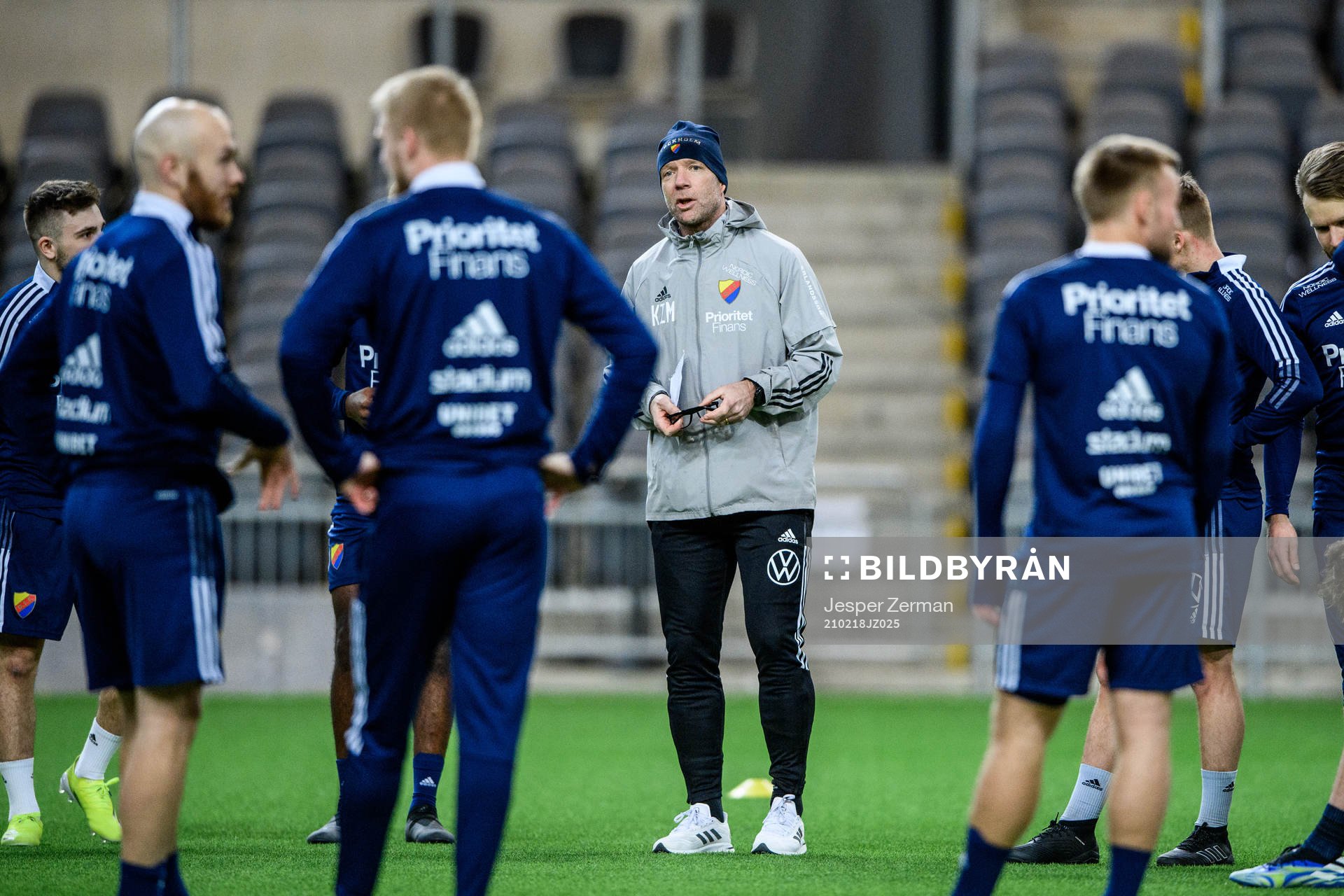 Djurgårdens tränare Thomas Lagerlöf