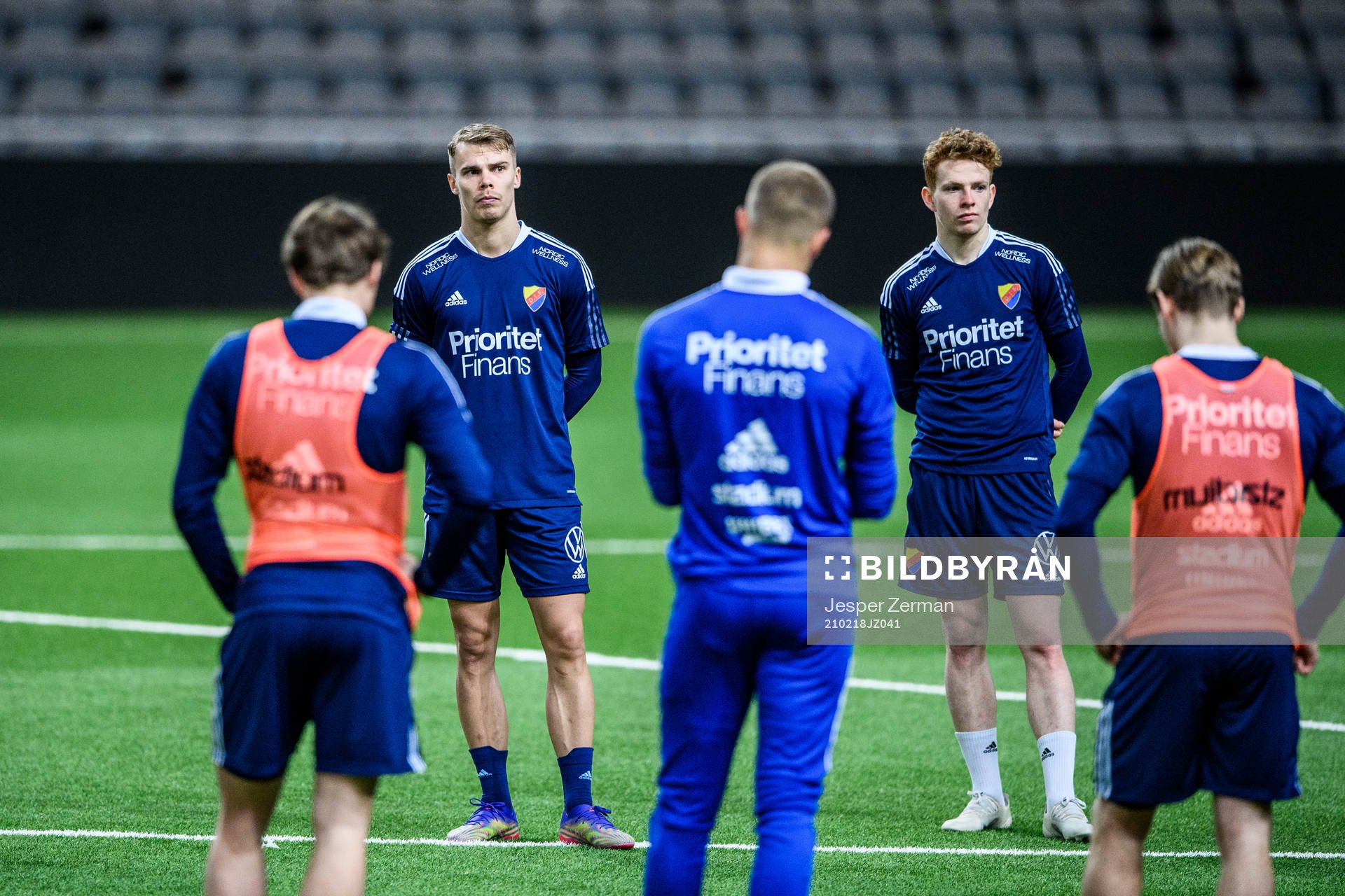 Djurgårdens Elias Andersson och Aslak Witry