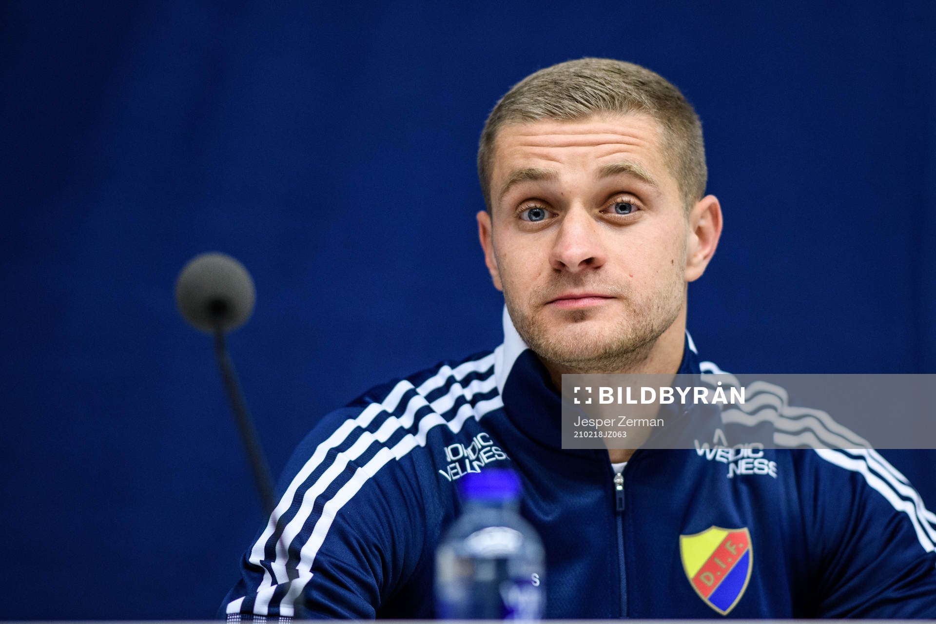 Djurgårdens målvakt Aleksandr Vasyutin