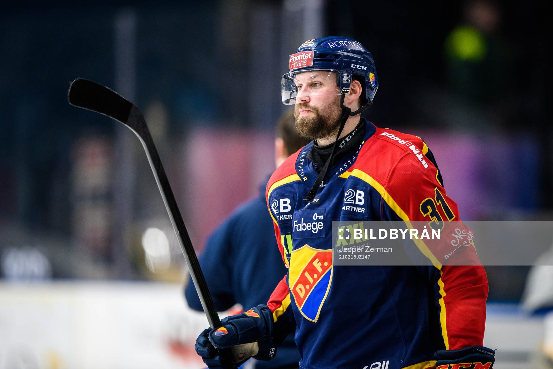 Djurgårdens Dick Axelsson deppar