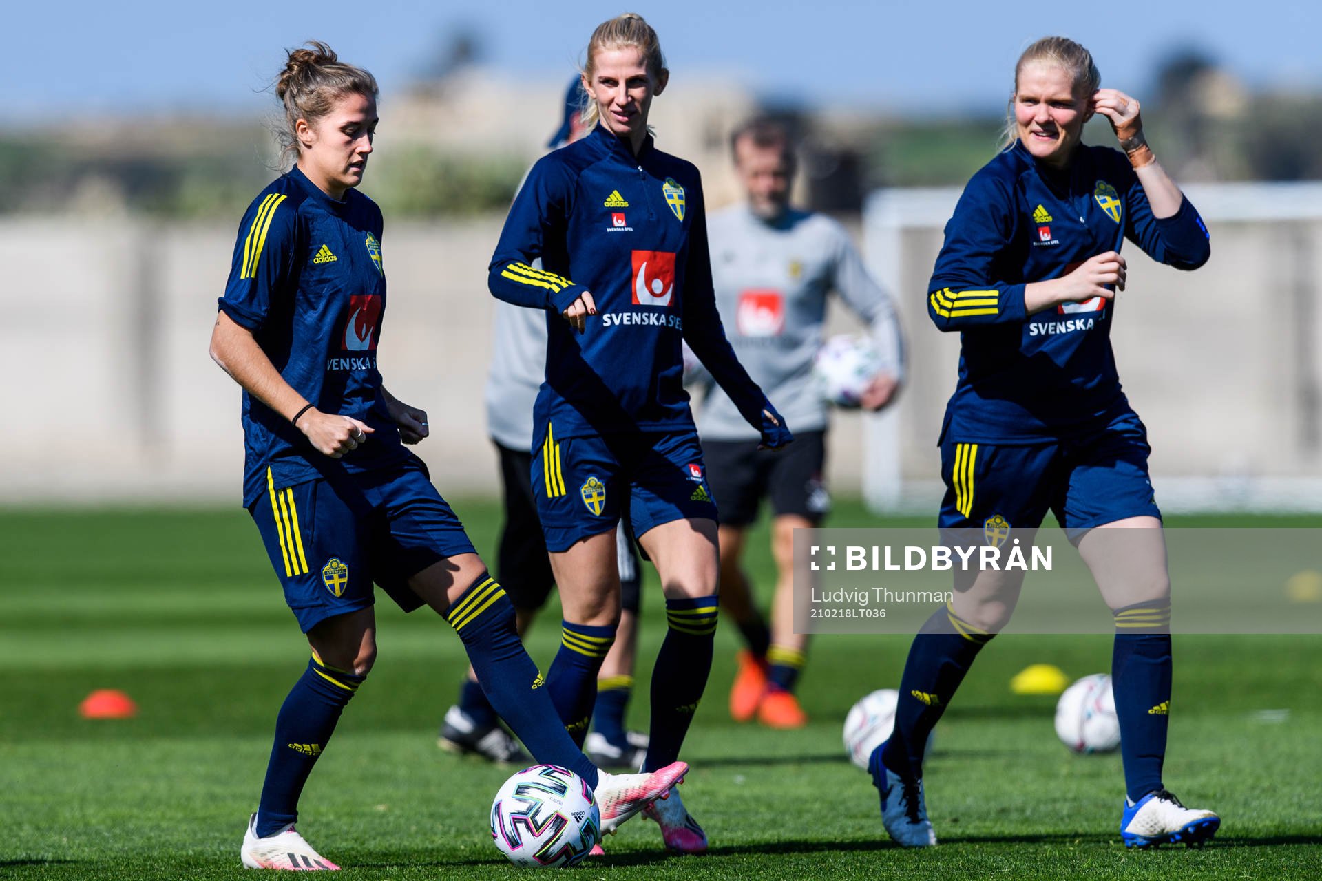 Filippa Angeldahl, Sofia Jakobsson and Emma Holmgren