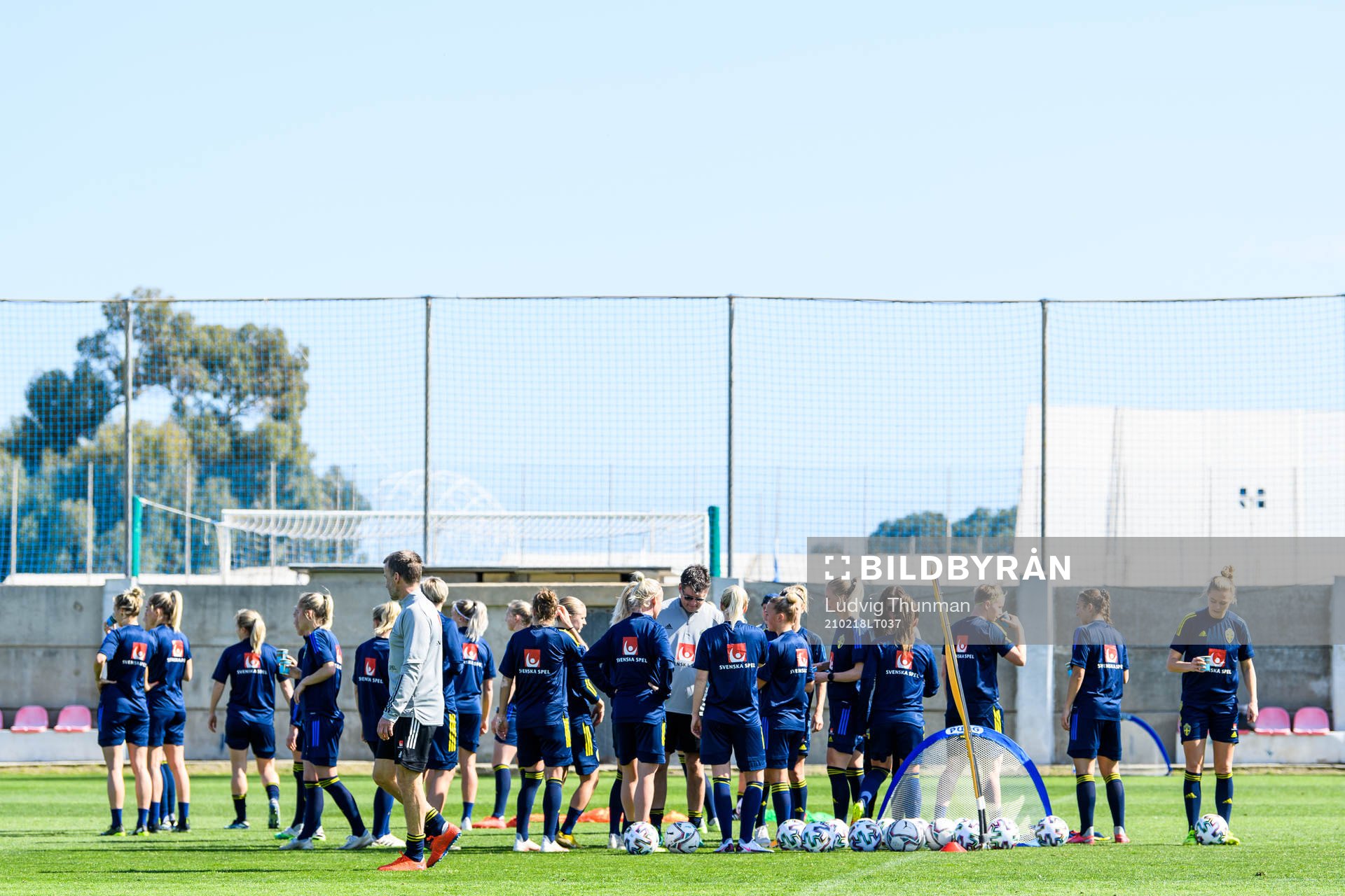 Players gather