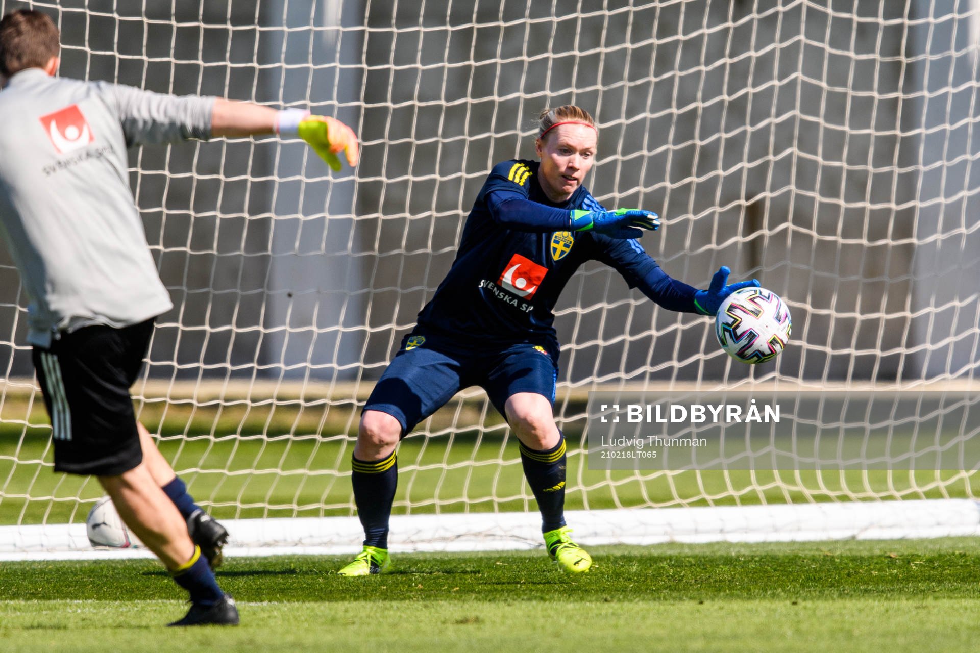Goalkeeper Hedvig Lindahl