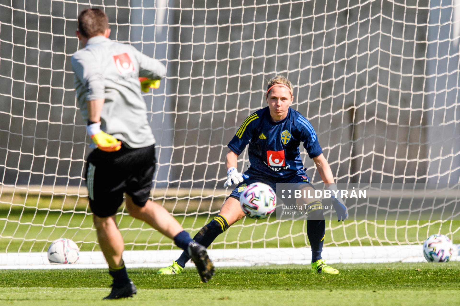 Goalkeeper Jennifer Falk