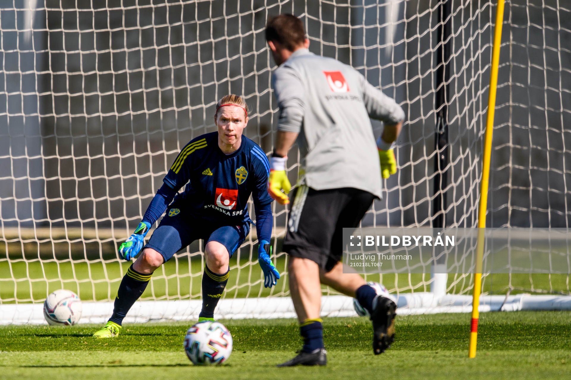 Goalkeeper Hedvig Lindahl