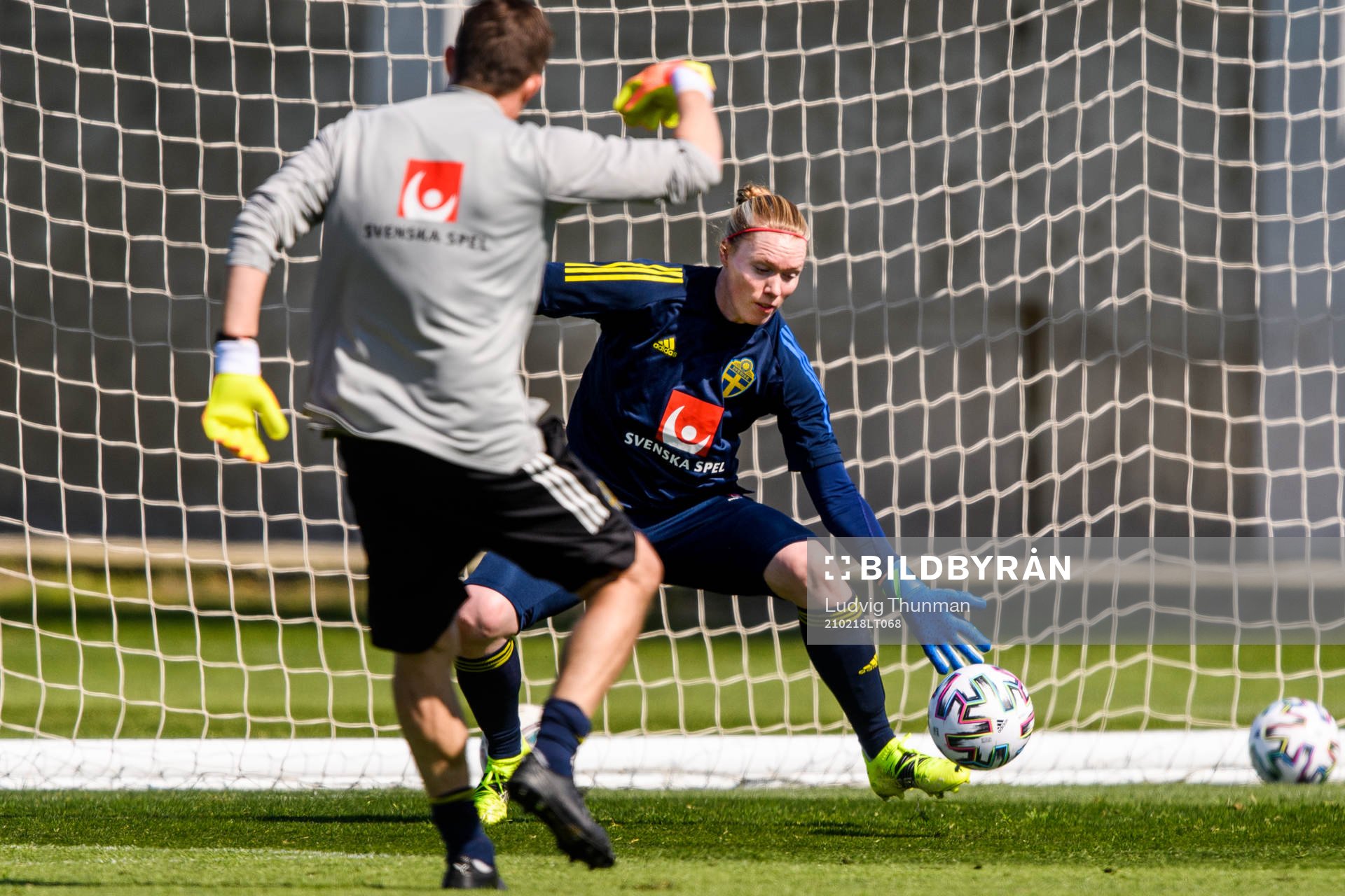 Goalkeeper Hedvig Lindahl