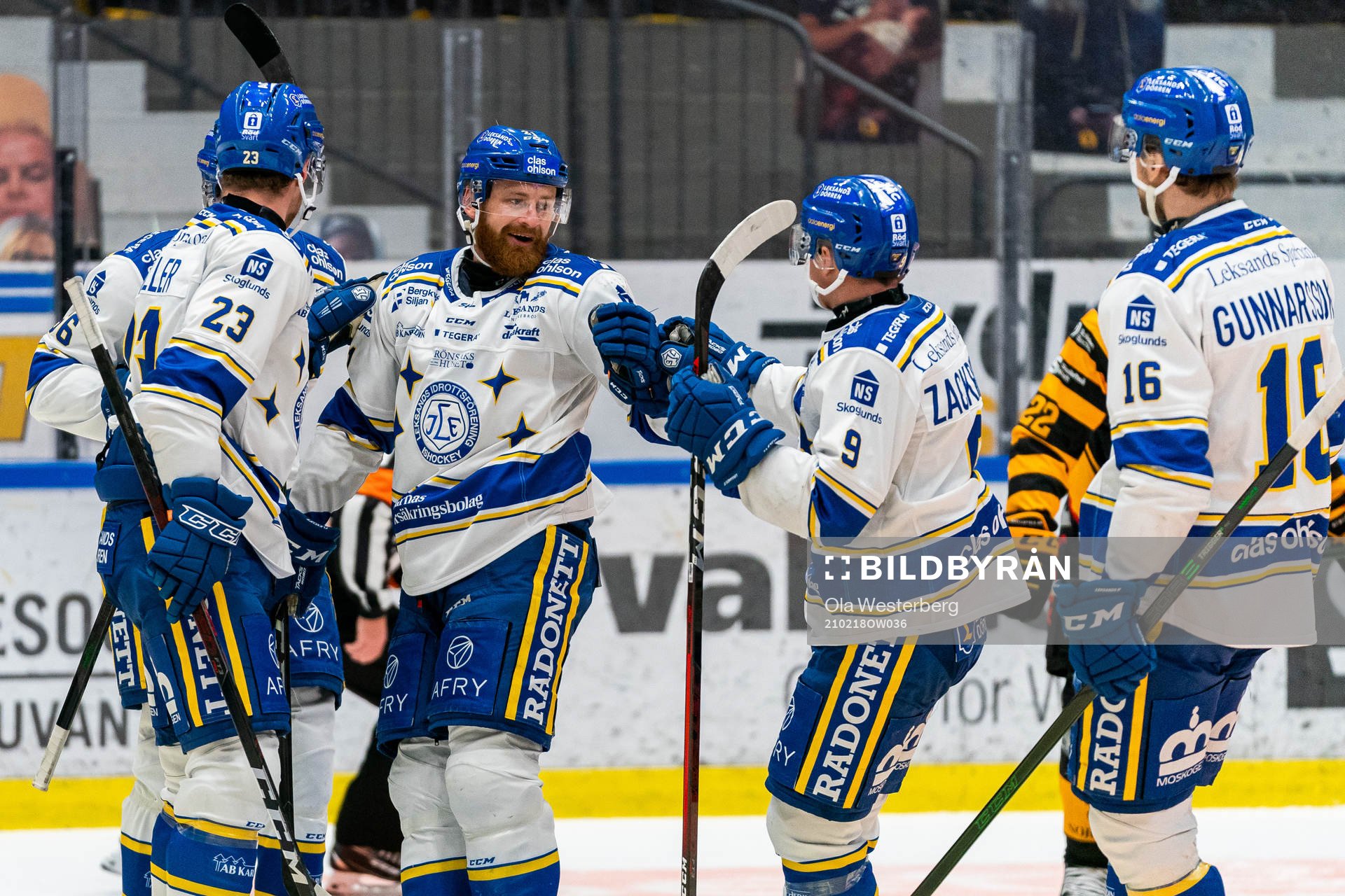 Leksands Mattias Ritola, Mirco Müller och Patrik