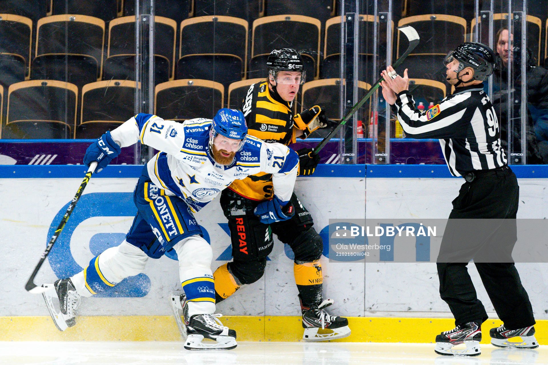Leksands Mattias Ritola och Skellefteås Jonatan Berggren