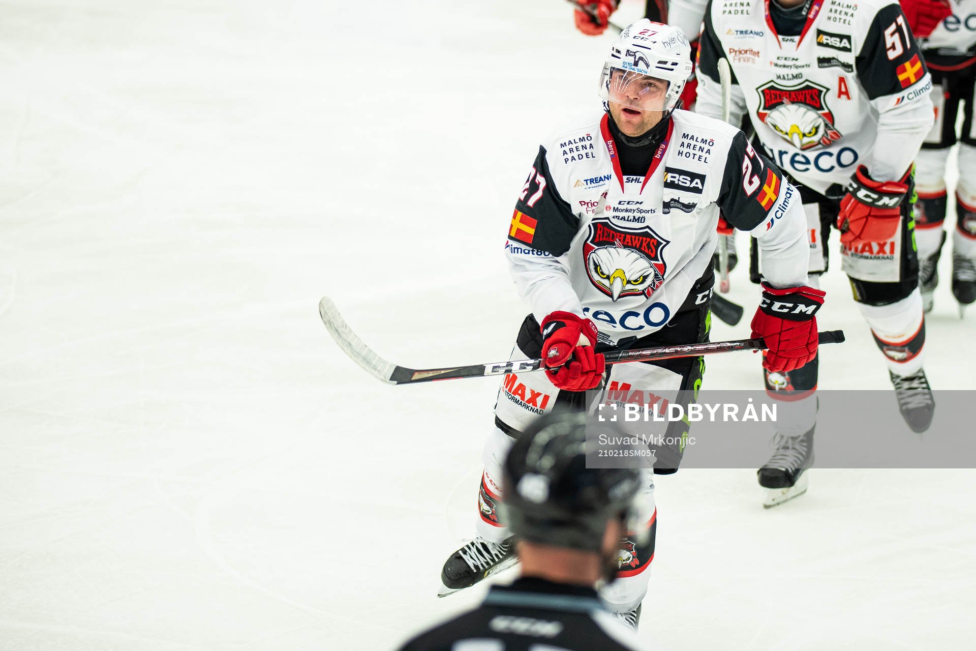 Malmö Redhawks Ponthus Westerholm jublar