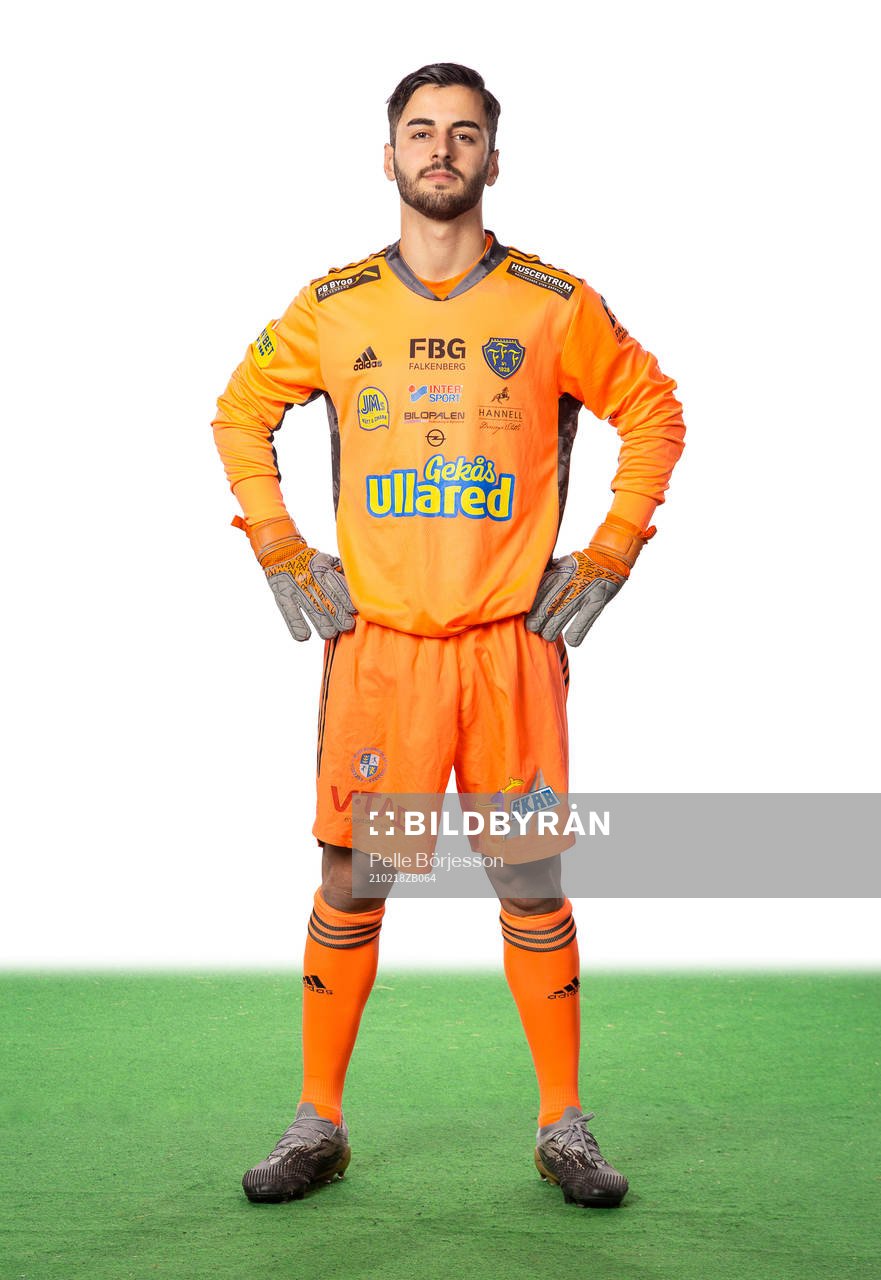 Falkenbergs målvakt Nadeem Omar