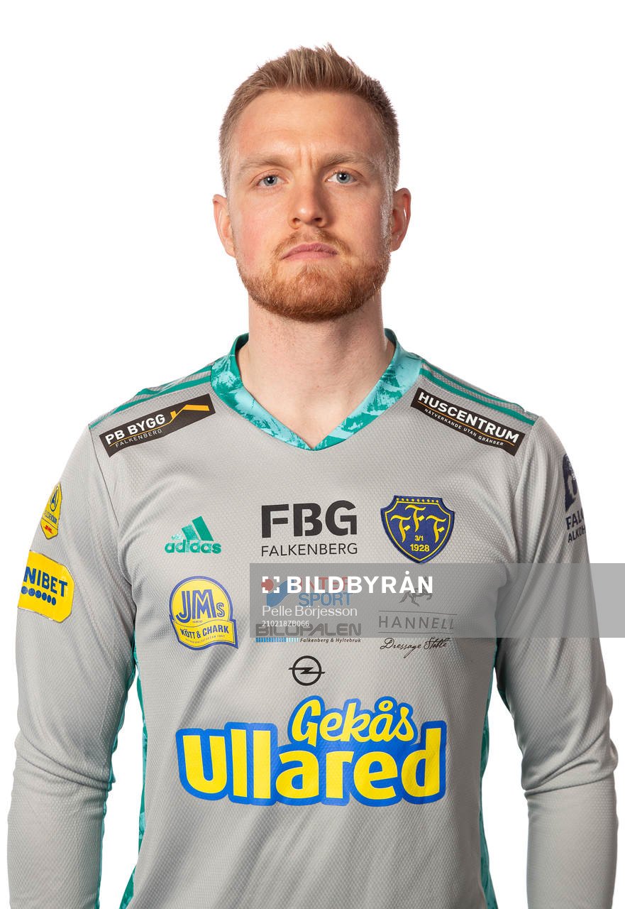Falkenbergs målvakt Tim Erlandsson